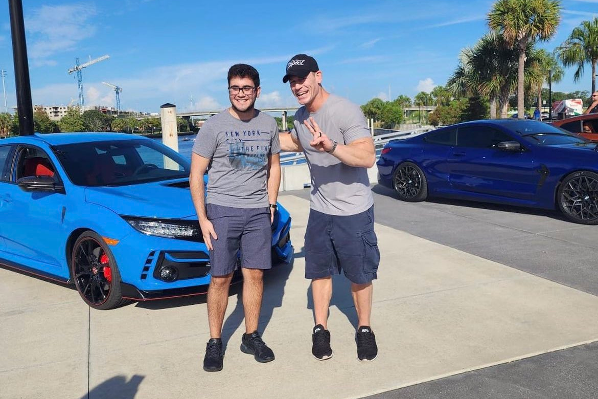 john cena,  wwe,  do vat,  dien vien,  hollywood,  sieu xe,  honda,  civic,  type r,  honda civic,  civic type r,  honda civic type r,  fk8,  fl5 anh 3