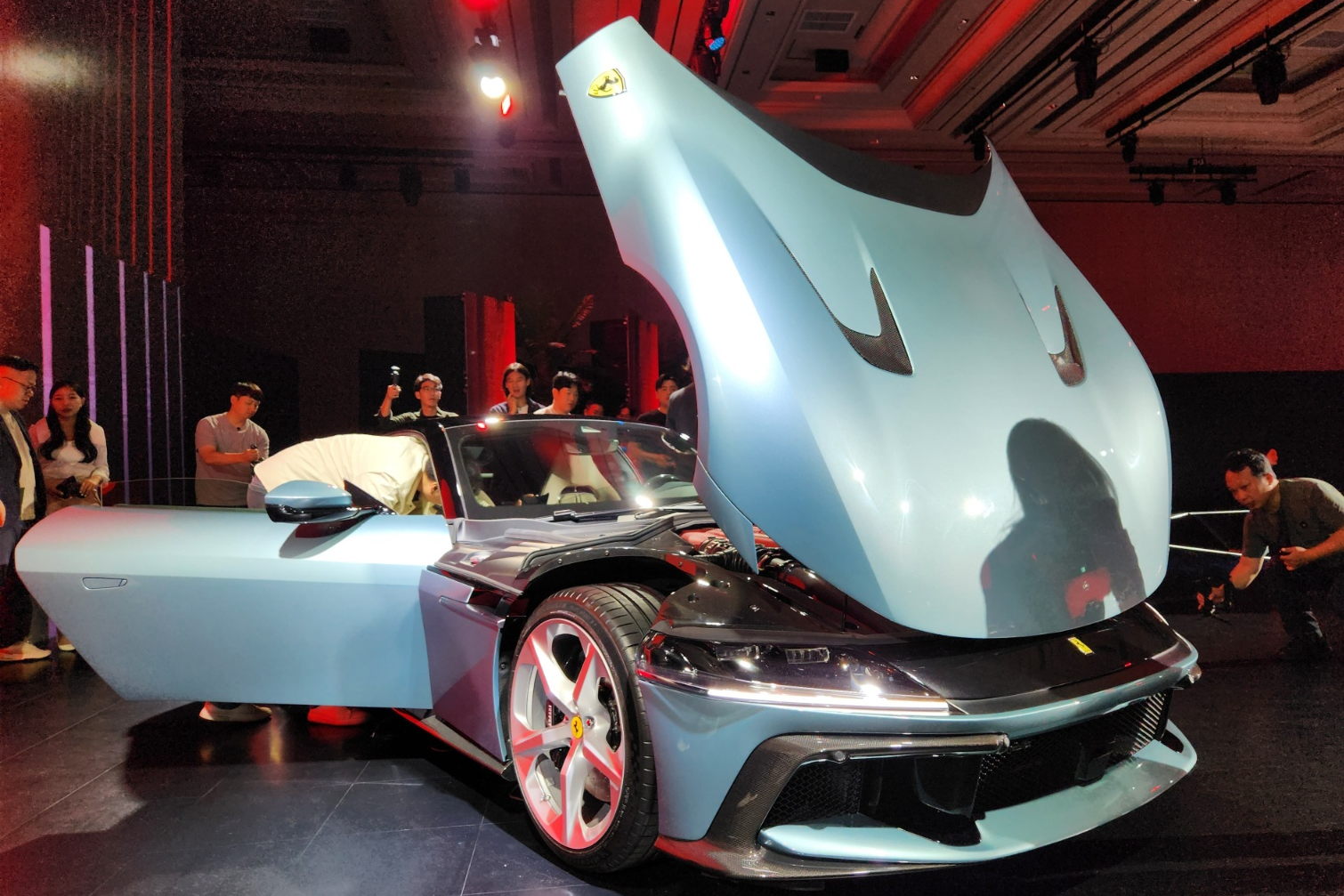 sieu xe,  ferrari,  12cilindri,  12cilindri spider,  812 superfast,  han quoc,  ra mat,  chau a,  ferrari 12cilindri anh 5