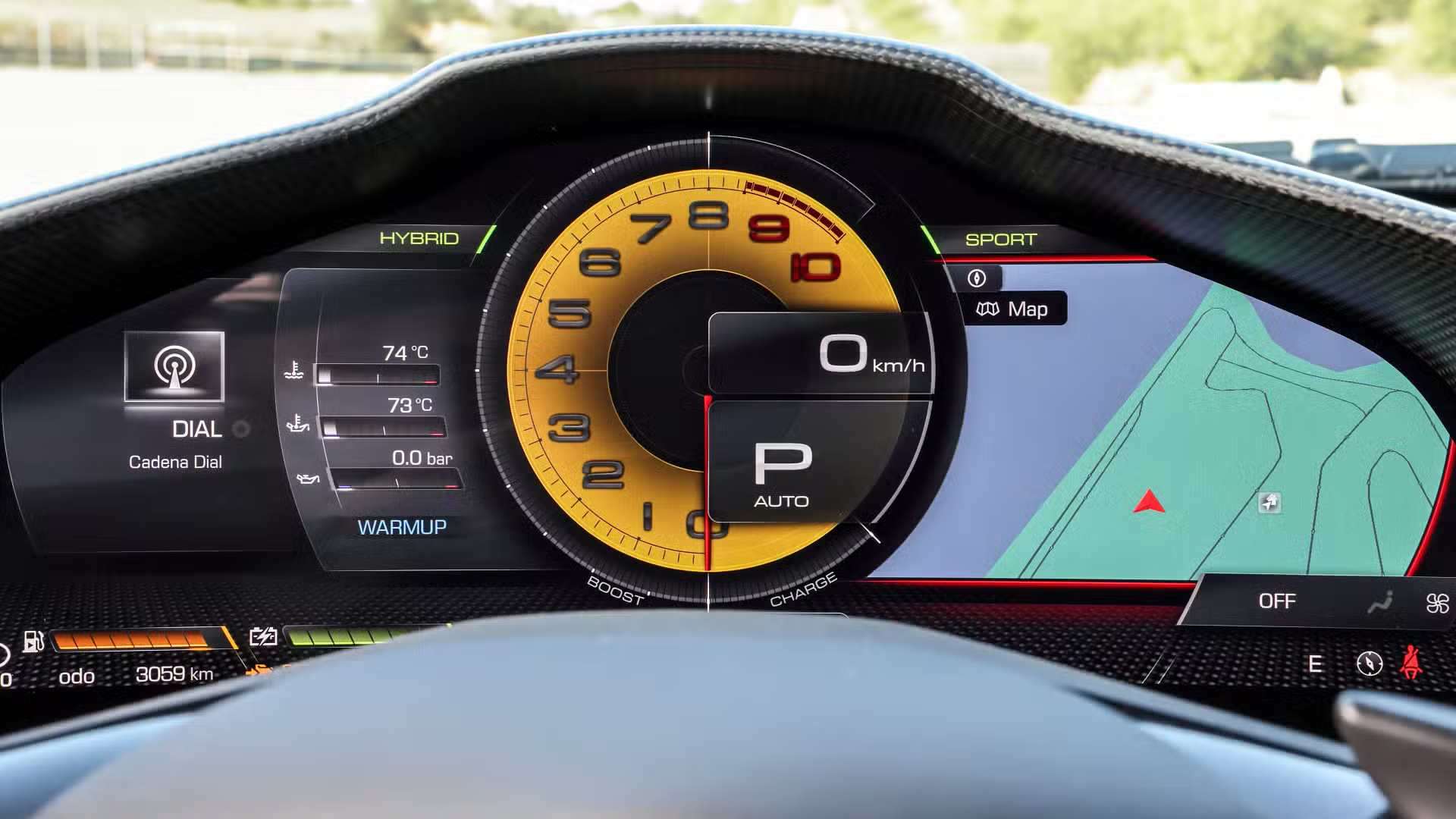 ferrari,  Purosangue,  12Cilindri,  apple carplay,  android auto,  dinh vi,  dinh vi ve tinh,  navigation anh 6