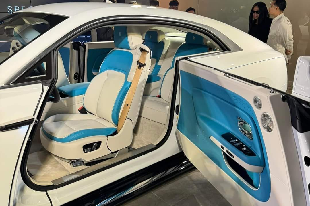 minh nhua,  pham tran nhat minh,  rolls-royce,  spectre,  xe dien,  rolls-royce spectre anh 2