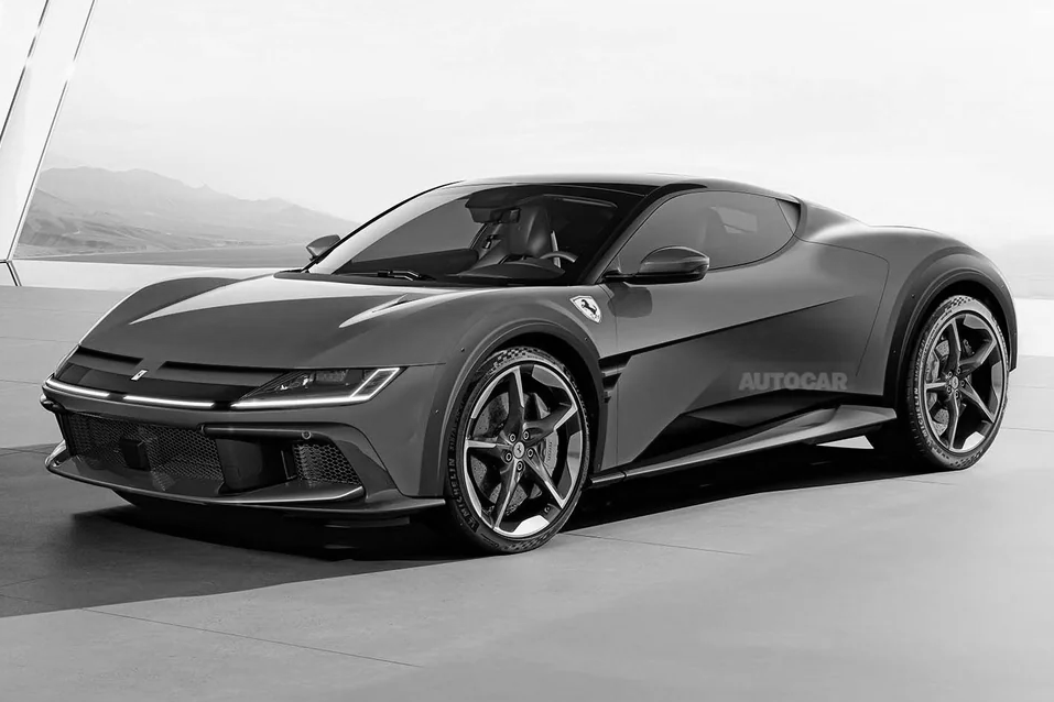 Sieu xe Ferrari thuan dien dau tien se duoc gioi thieu vao nam 2025 hinh anh