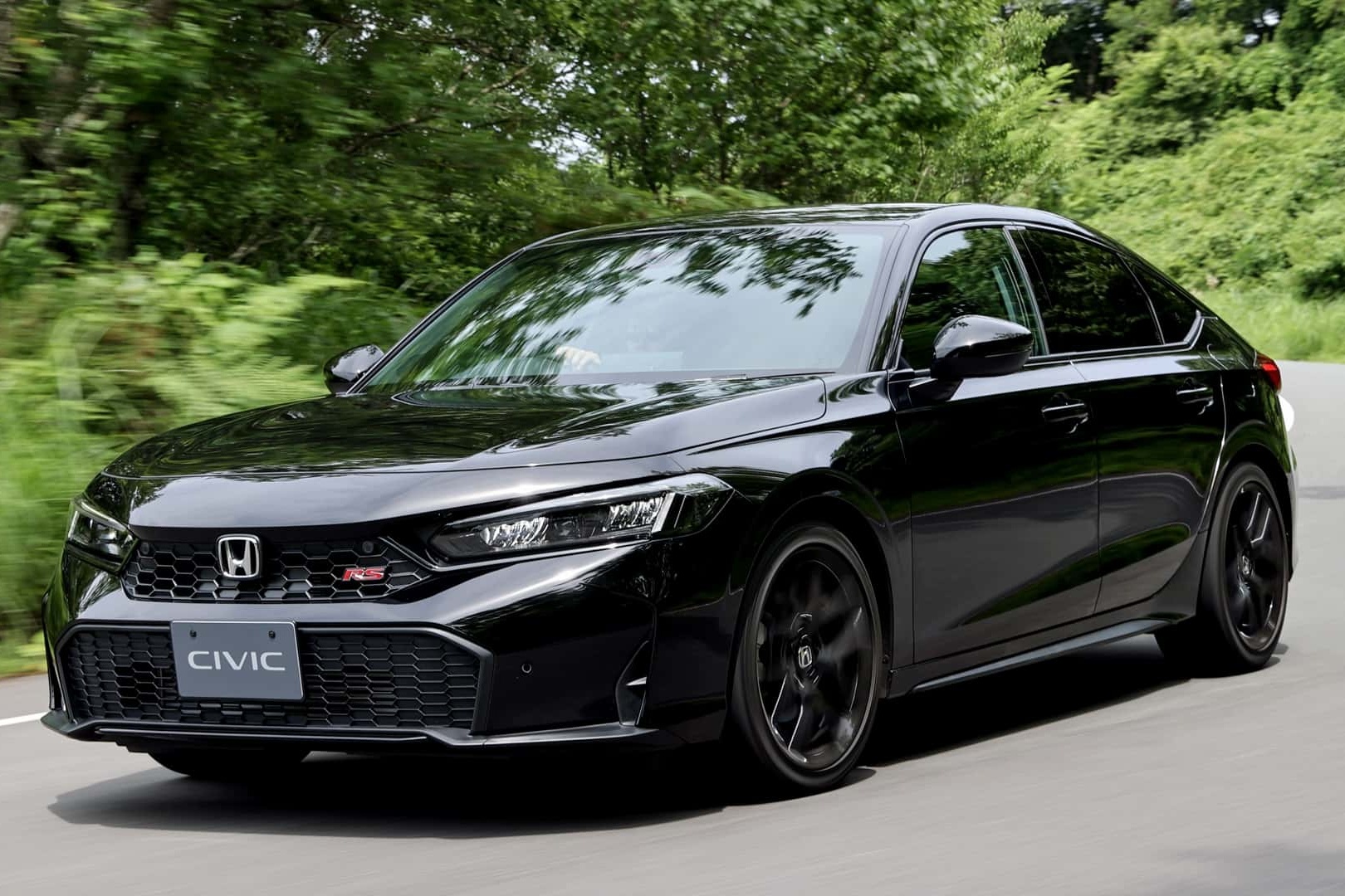 Honda Civic RS ban facelift ra mat tai Nhat Ban hinh anh