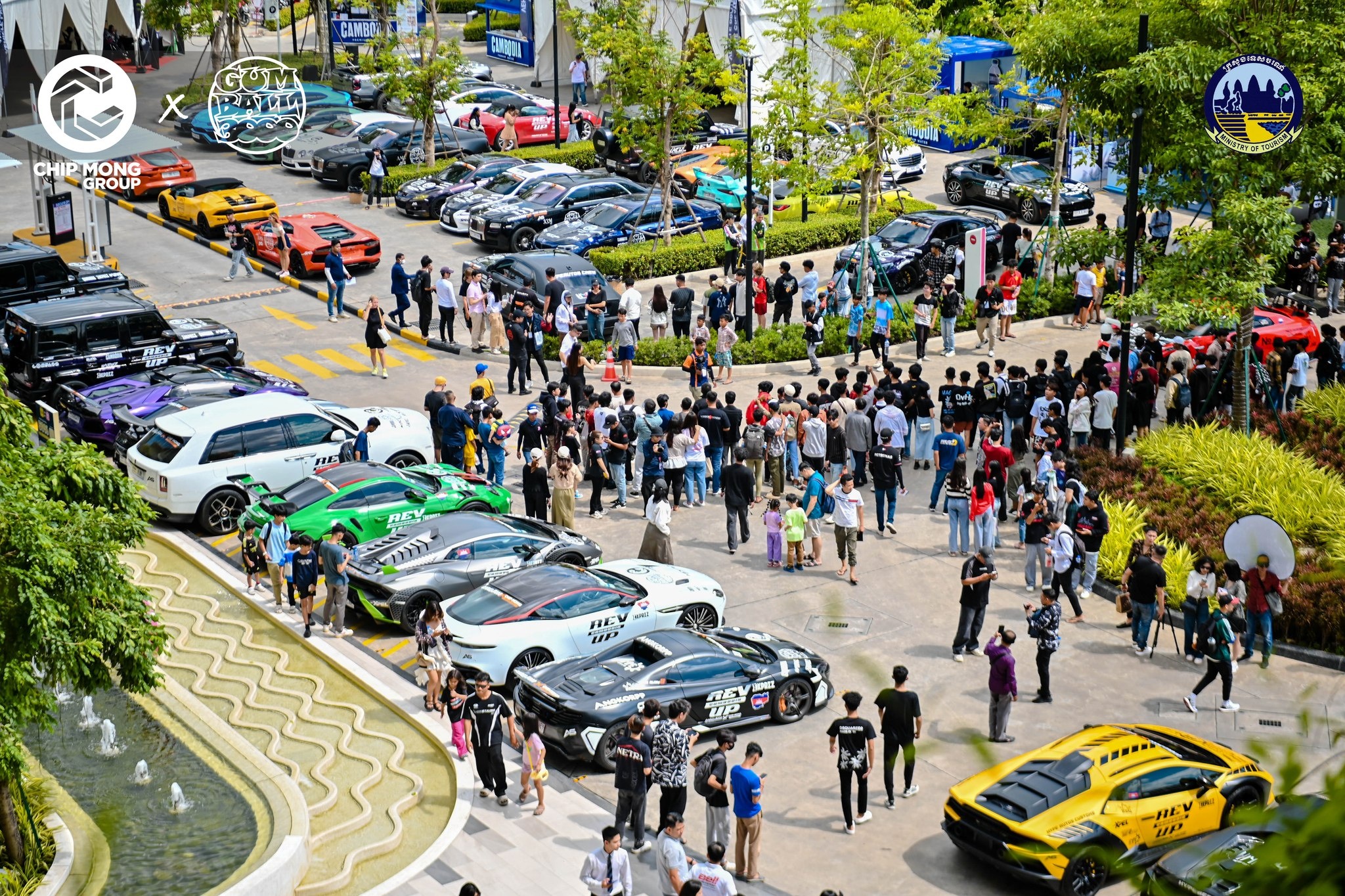 campuchia,  gumball 3000,  sieu xe,  lamborghini,  ferrari,  mclaren,  aston martin,  bugatti,  porsche,  mercedes,  brabus anh 1