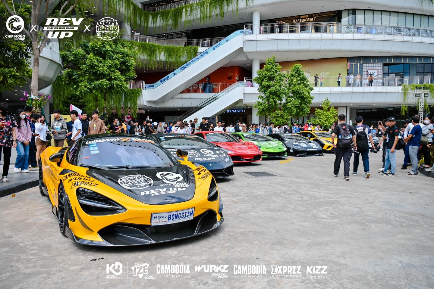 campuchia,  gumball 3000,  sieu xe,  lamborghini,  ferrari,  mclaren,  aston martin,  bugatti,  porsche,  mercedes,  brabus anh 3