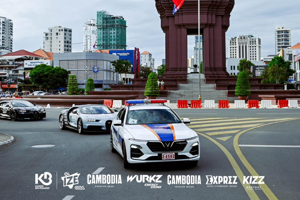 campuchia,  gumball 3000,  sieu xe,  lamborghini,  ferrari,  mclaren,  aston martin,  bugatti,  porsche,  mercedes,  brabus anh 4