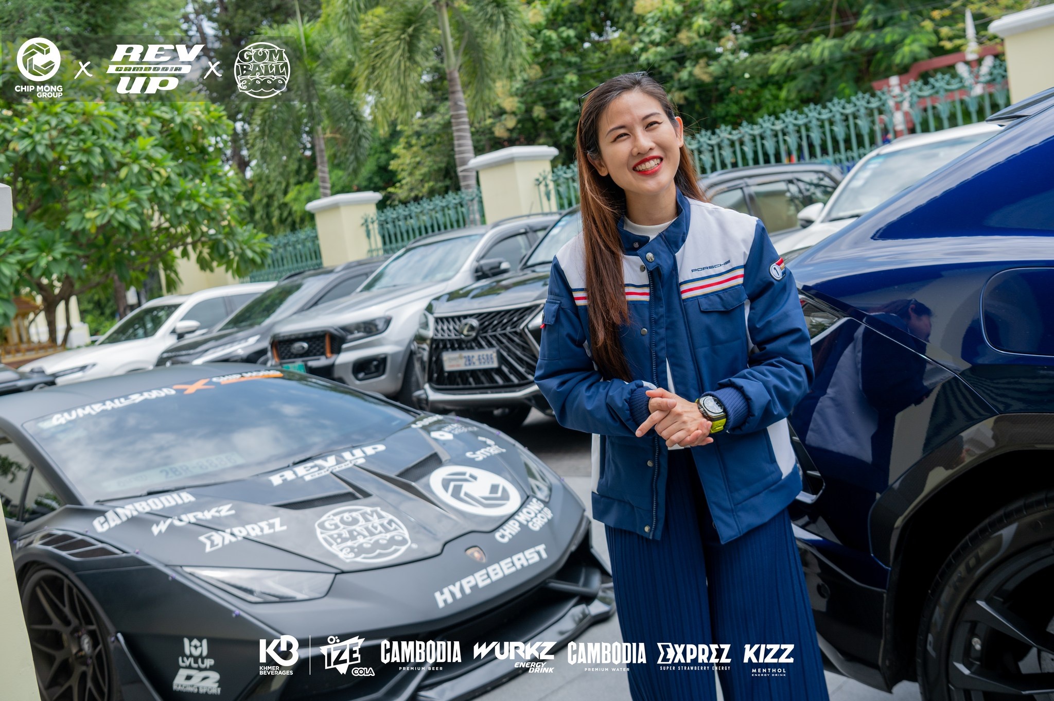 campuchia,  gumball 3000,  sieu xe,  lamborghini,  ferrari,  mclaren,  aston martin,  bugatti,  porsche,  mercedes,  brabus anh 28