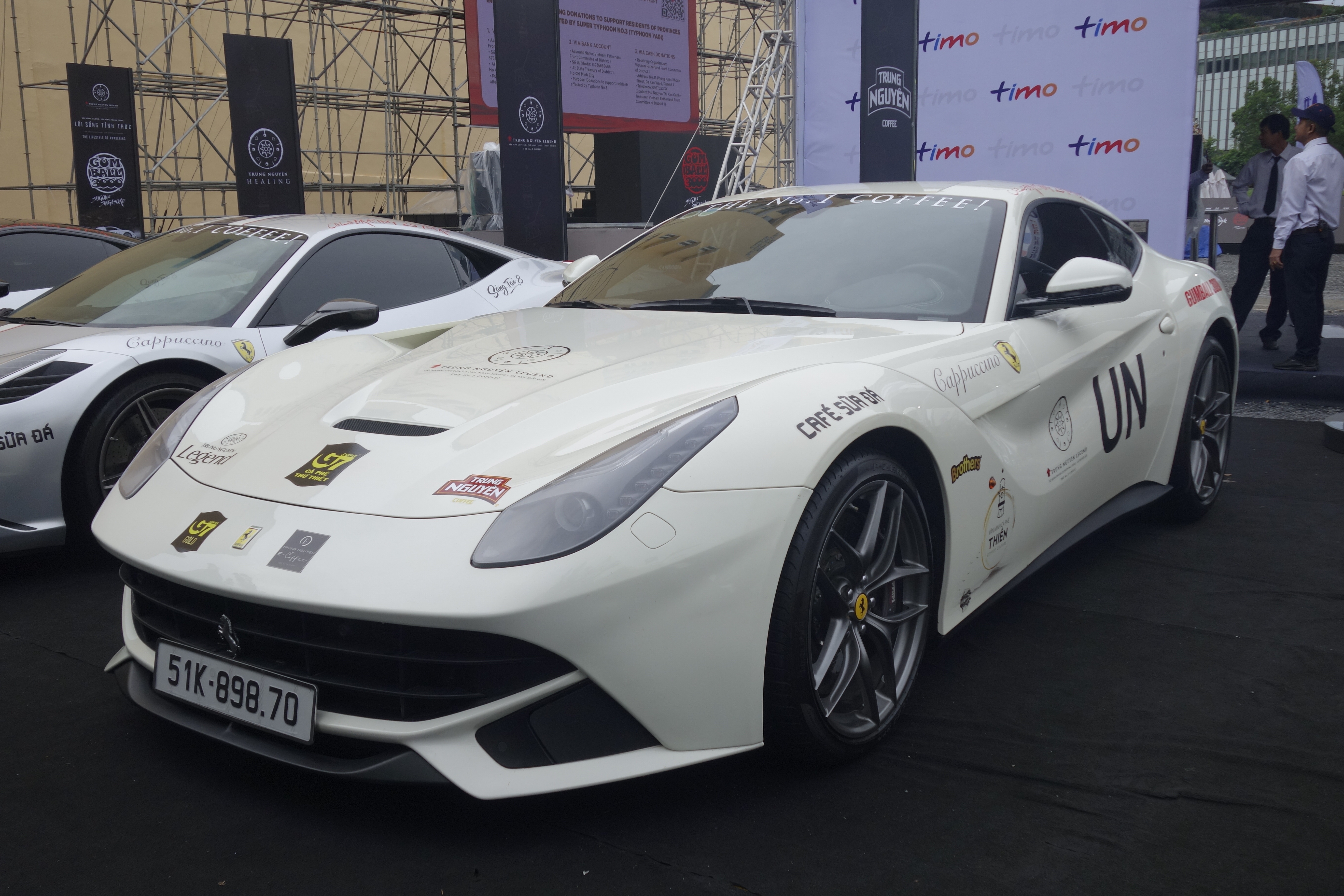 ferrari,  dang le nguyen vu,  trung nguyen,  355,  360,  430,  458,  488,  f8,  f12,  599,  sieu xe,  gumball 3000 anh 13
