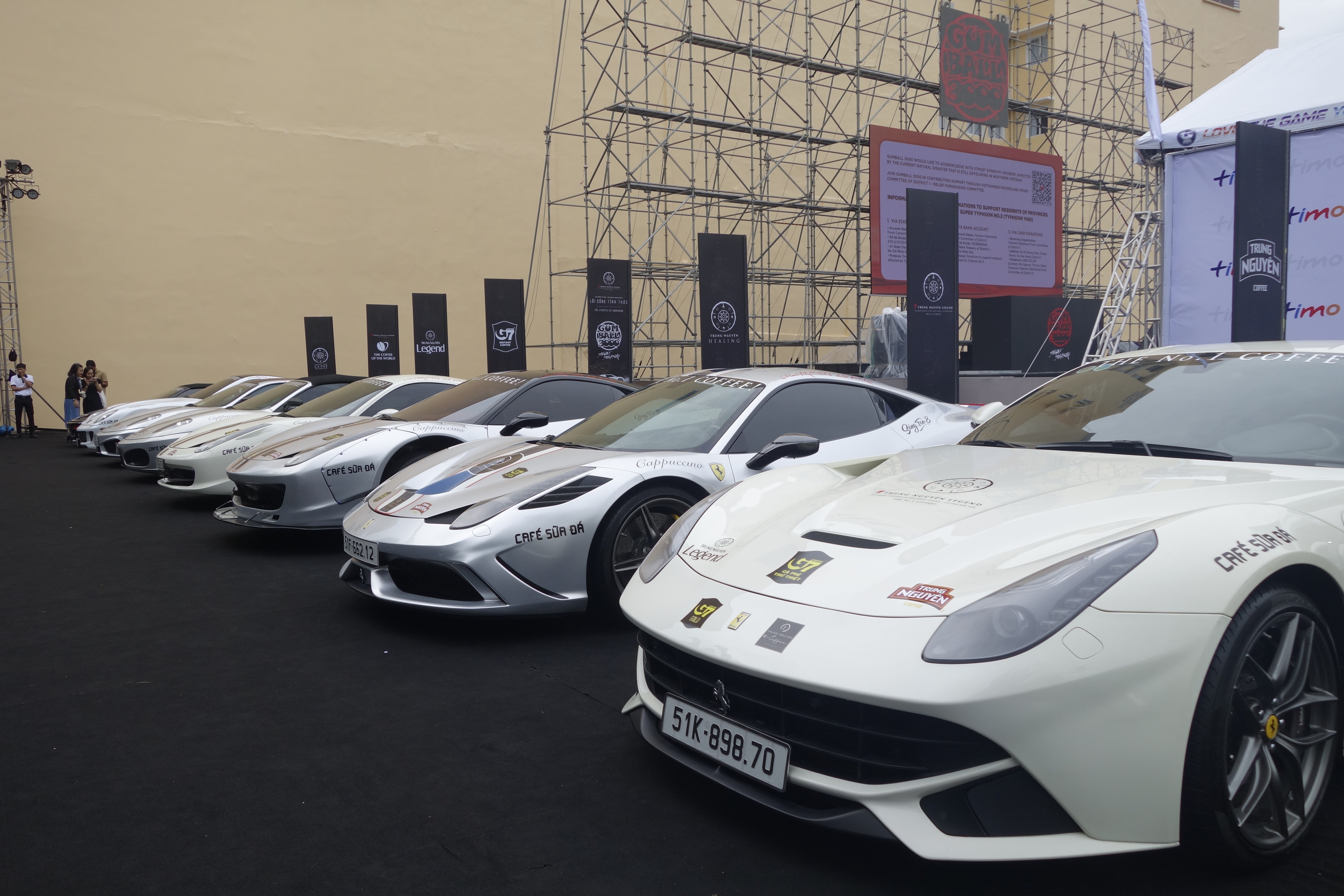 ferrari,  dang le nguyen vu,  trung nguyen,  355,  360,  430,  458,  488,  f8,  f12,  599,  sieu xe,  gumball 3000 anh 2