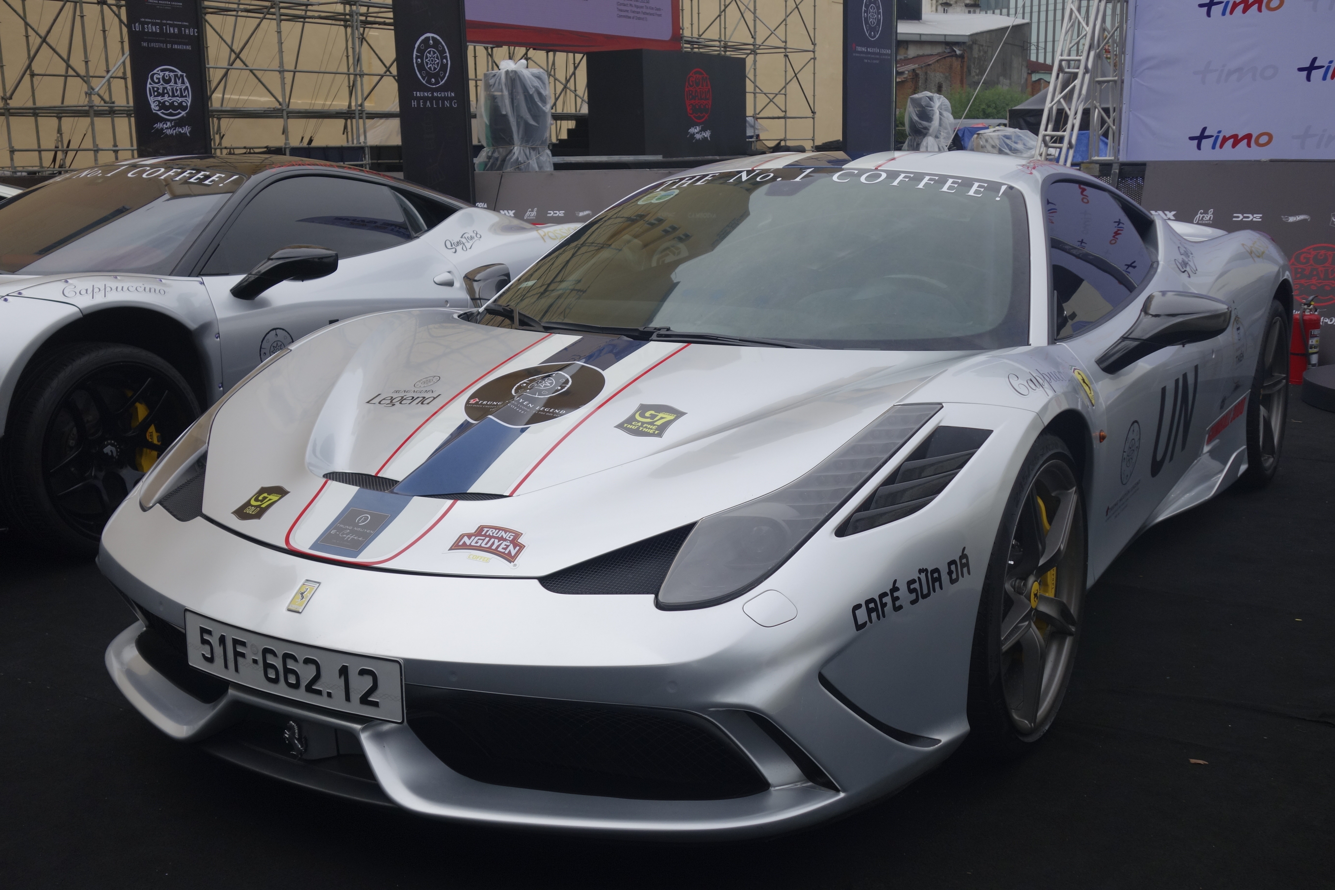 ferrari,  dang le nguyen vu,  trung nguyen,  355,  360,  430,  458,  488,  f8,  f12,  599,  sieu xe,  gumball 3000 anh 20