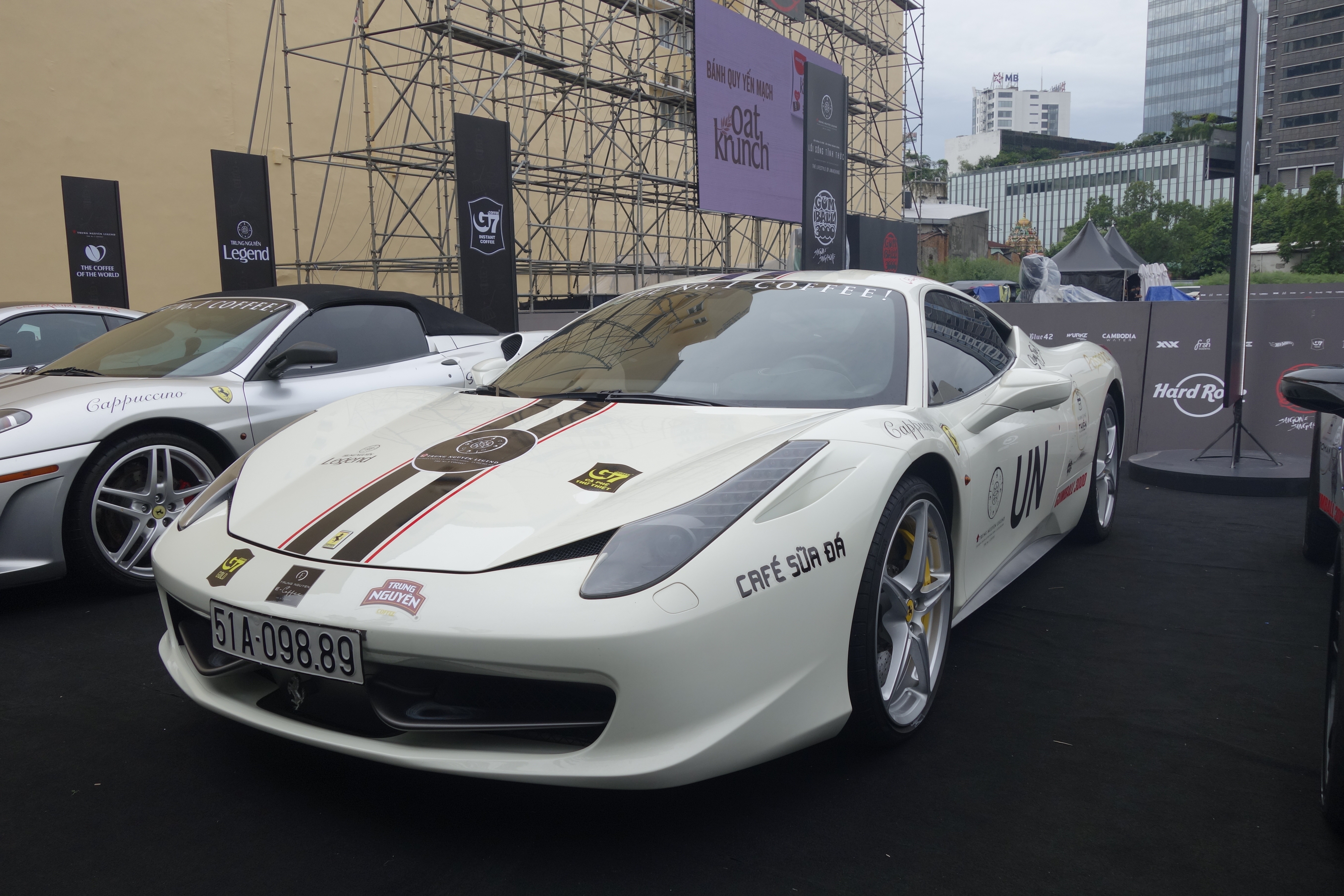 ferrari,  dang le nguyen vu,  trung nguyen,  355,  360,  430,  458,  488,  f8,  f12,  599,  sieu xe,  gumball 3000 anh 18