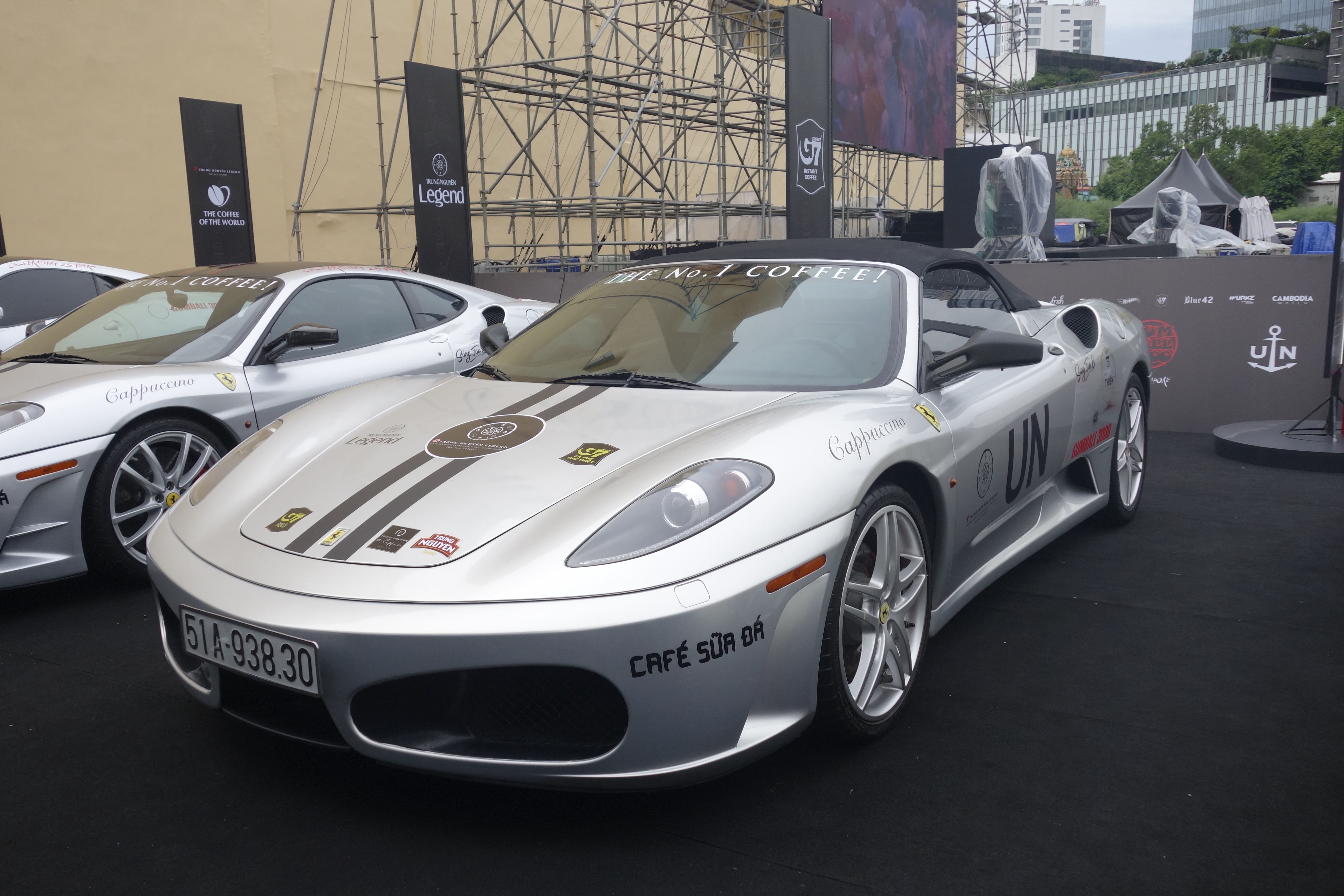 ferrari,  dang le nguyen vu,  trung nguyen,  355,  360,  430,  458,  488,  f8,  f12,  599,  sieu xe,  gumball 3000 anh 16