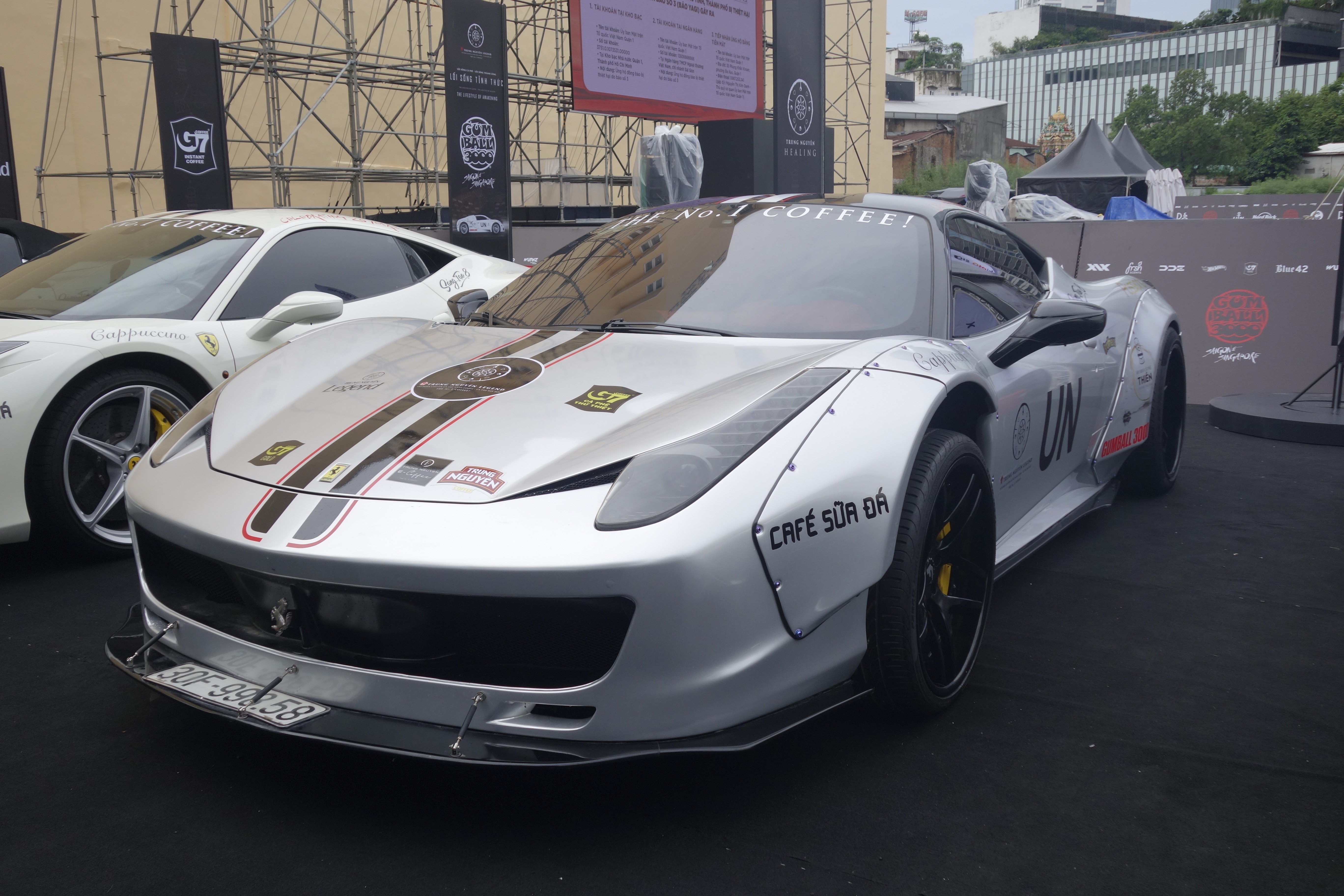 ferrari,  dang le nguyen vu,  trung nguyen,  355,  360,  430,  458,  488,  f8,  f12,  599,  sieu xe,  gumball 3000 anh 19