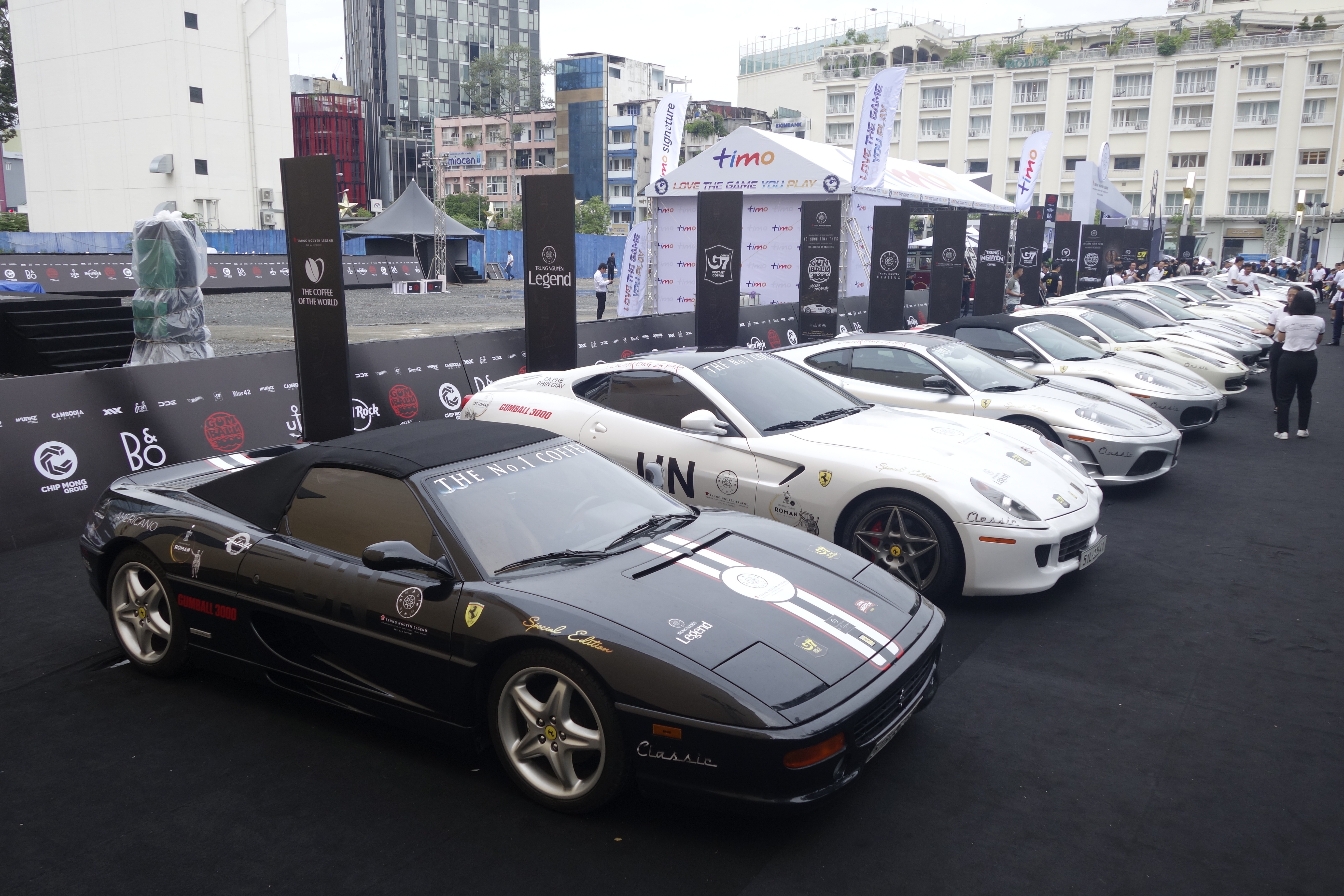 ferrari,  dang le nguyen vu,  trung nguyen,  355,  360,  430,  458,  488,  f8,  f12,  599,  sieu xe,  gumball 3000 anh 1