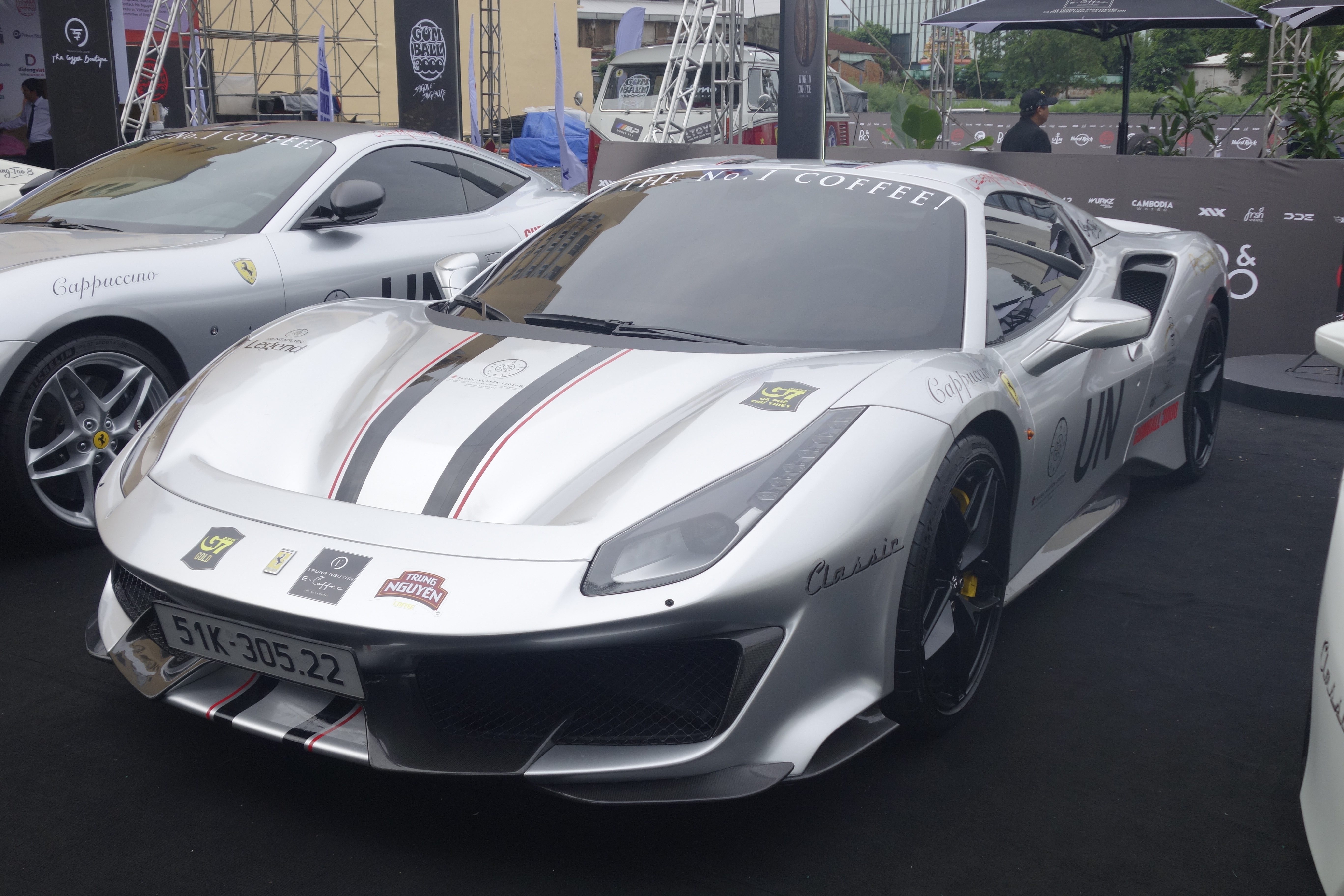 ferrari,  dang le nguyen vu,  trung nguyen,  355,  360,  430,  458,  488,  f8,  f12,  599,  sieu xe,  gumball 3000 anh 22