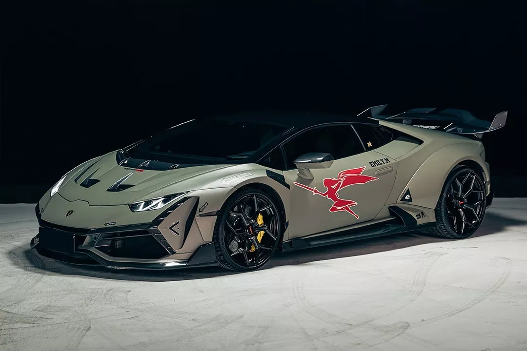 Lamborghini Huracan EVO ham ho voi goi do than rong DarwinPRO hinh anh