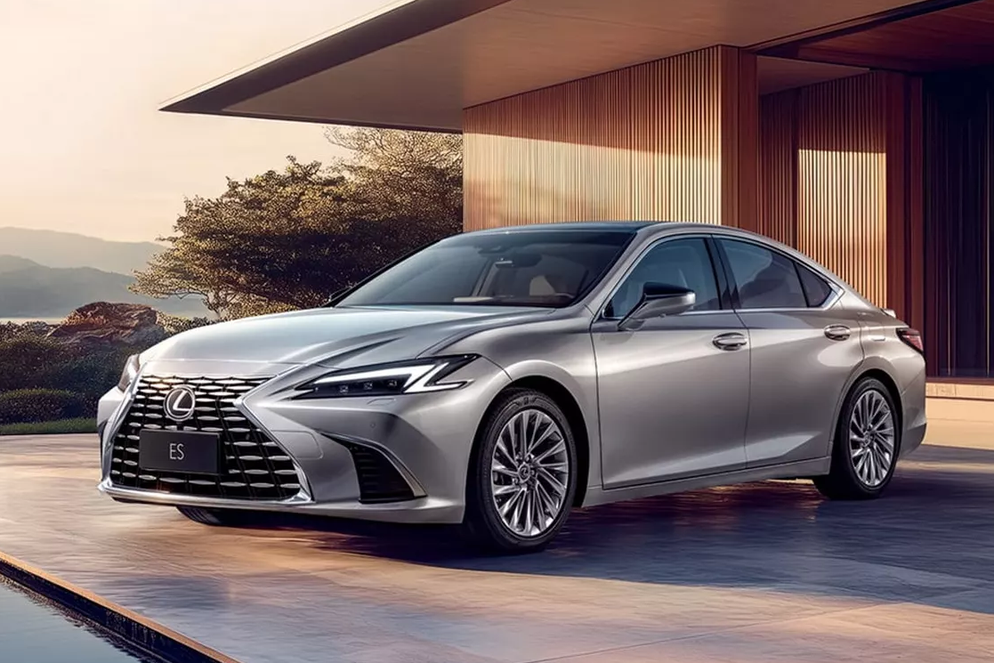 Lexus ES phien ban nang cap 2025 ra mat tai Trung Quoc hinh anh