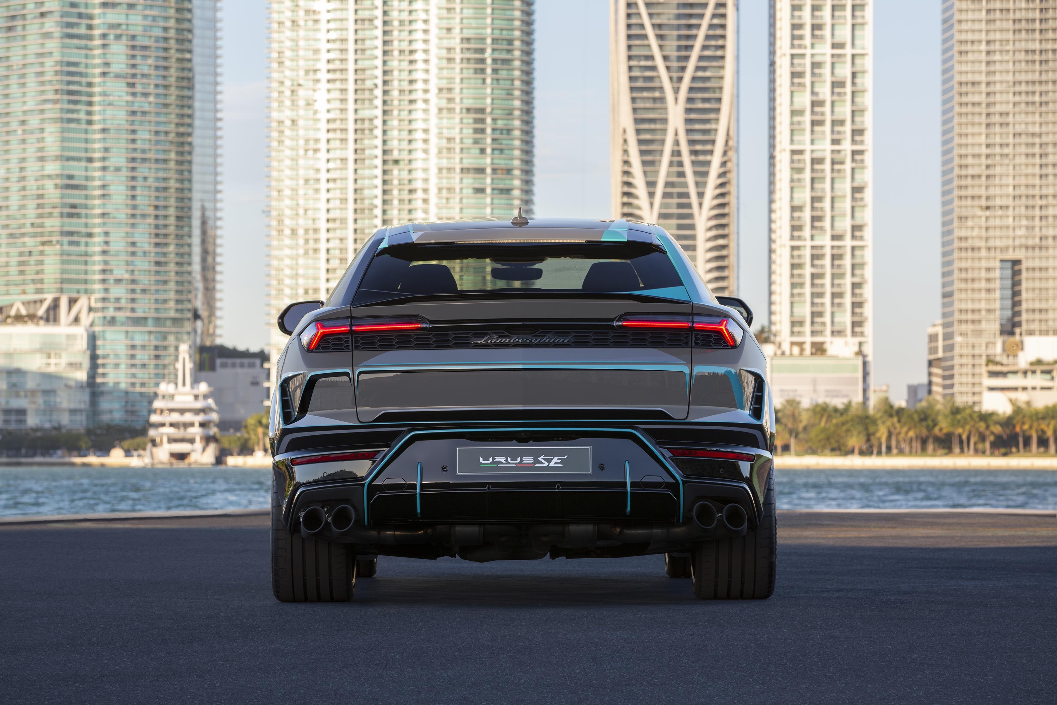 lamborghini,  urus,  urus se,  hybrid,  phev,  sieu xe,  suv,  miami,  art basel anh 6