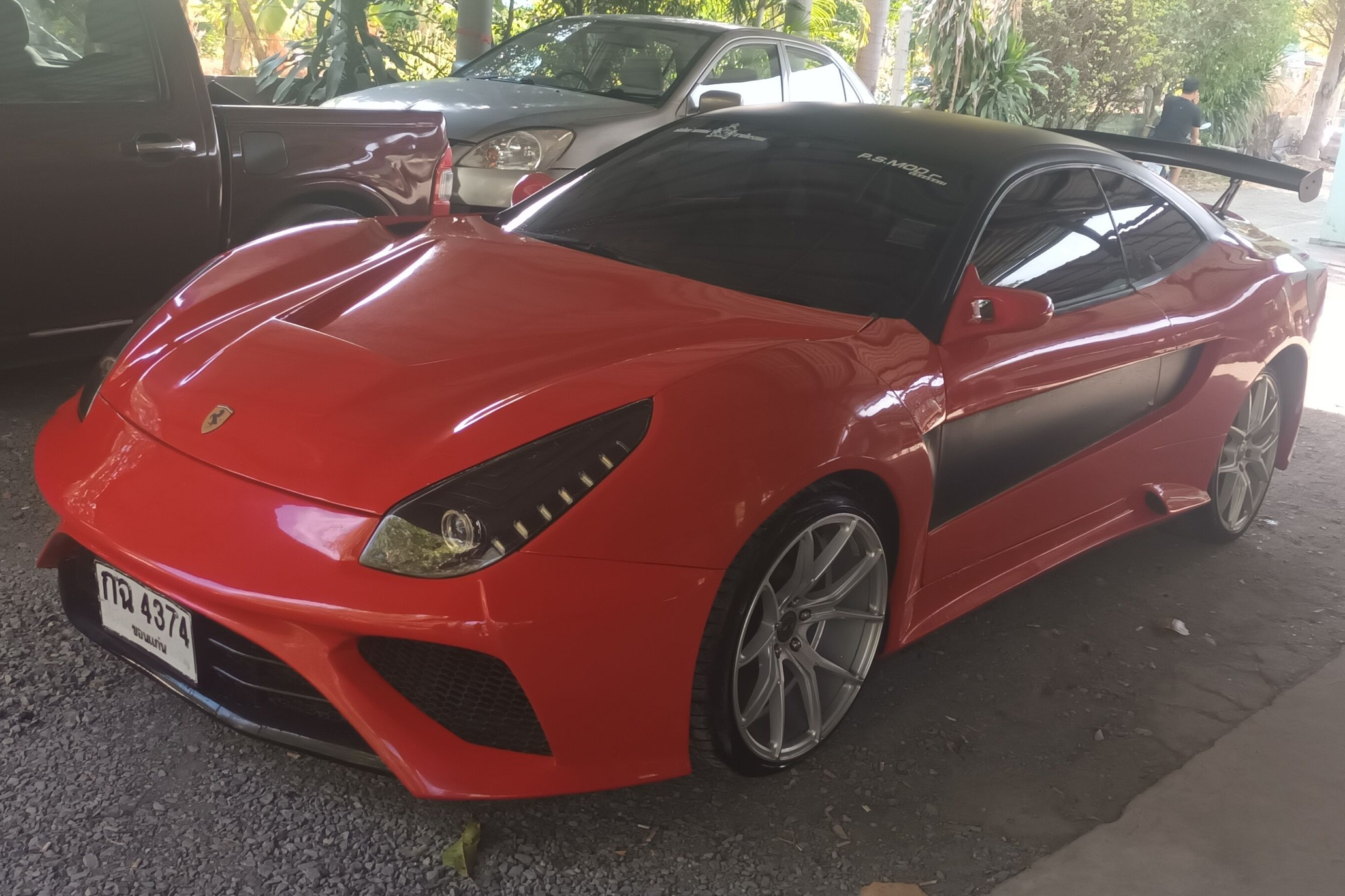 toyota,  celica,  toyota celica,  xe do,  thai lan,  sieu xe,  ferrari,  f12,  lykan,  hypersport anh 1