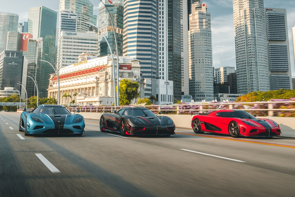 Ba sieu xe Koenigsegg Agera tai Singapore cung hoi ngo hinh anh