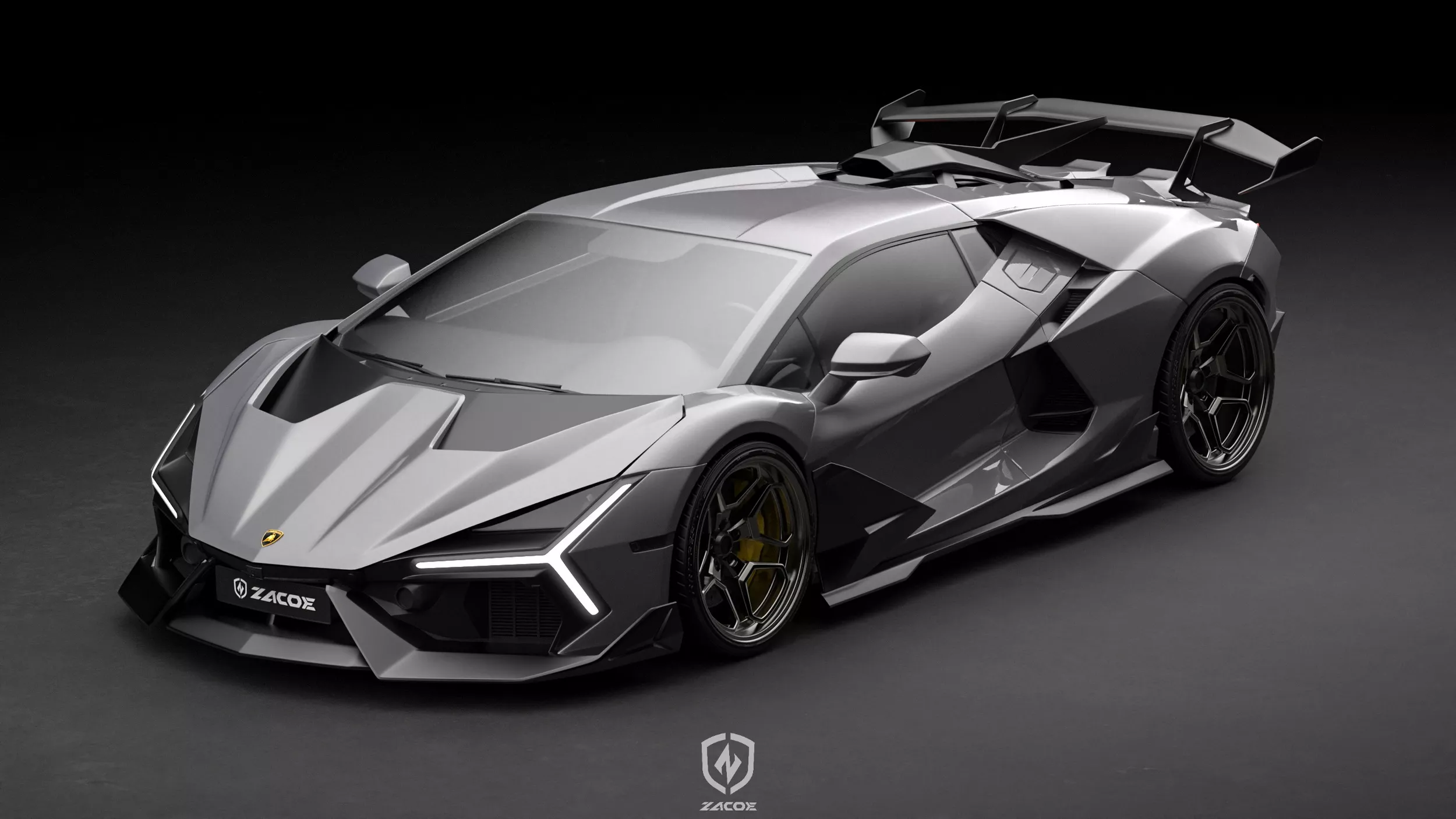 sieu xe,  xe do,  lamborghini,  revuelto,  aventador,  aventador sv,  aventador svj,  lamborghini revuelto,  zacoe,  lamborghini revuelto zacoe anh 1