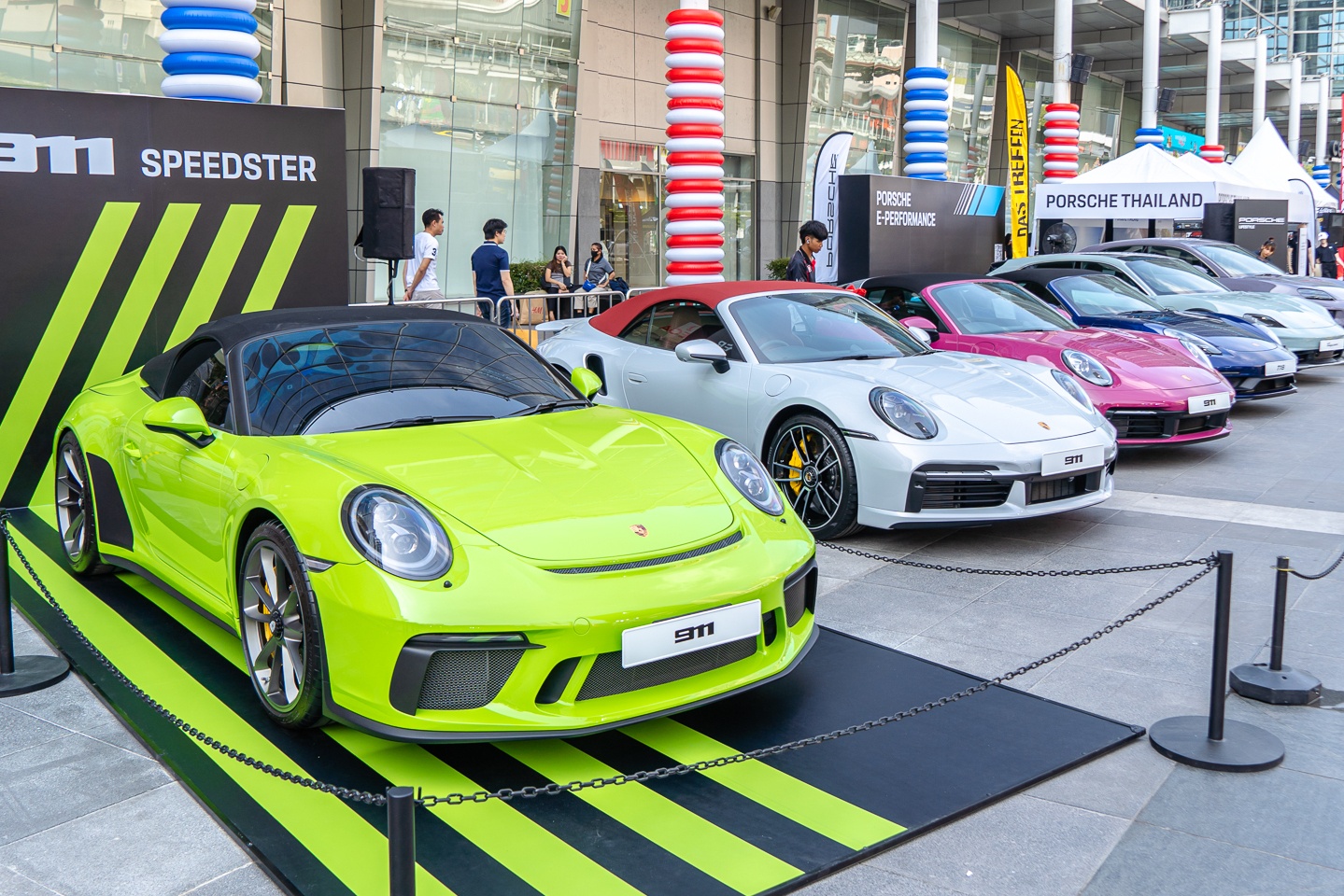 Loat xe the thao Porsche mui tran tu hop tai Thai Lan hinh anh