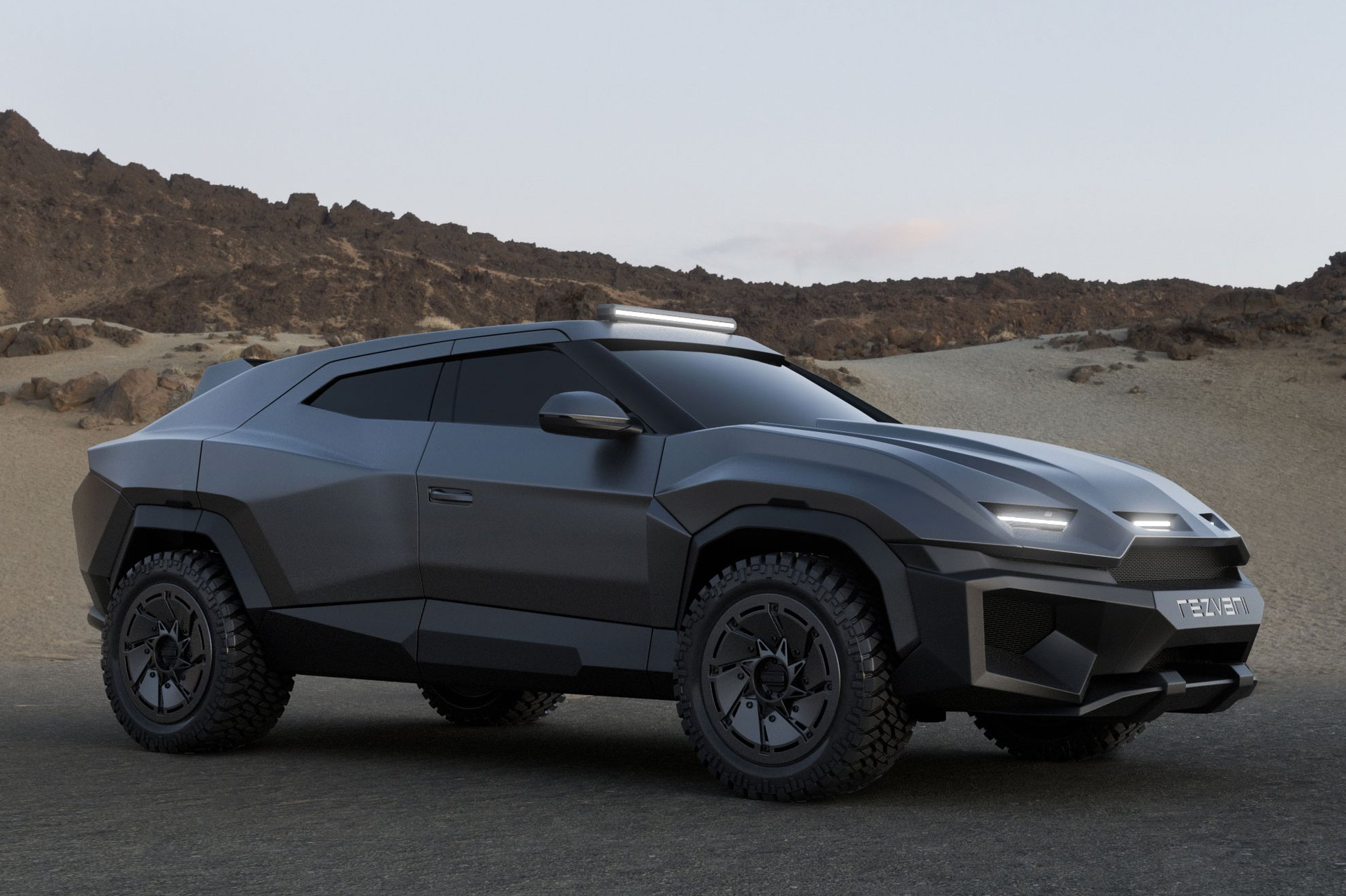 Lamborghini Urus ham ho voi goi do chong dan Rezvani Knight hinh anh