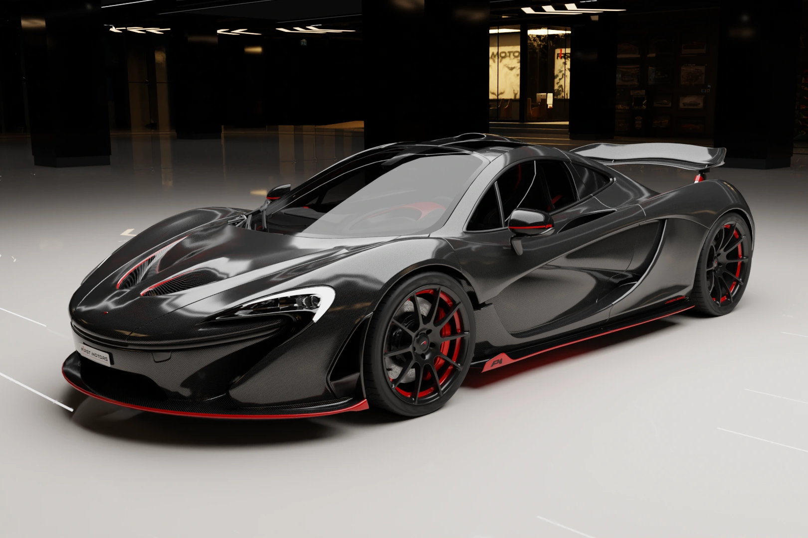 sieu xe,  mclaren,  mclaren p1,  carbon series,  soi carbon,  mclaren p1 carbon series,  dubai,  uae anh 1