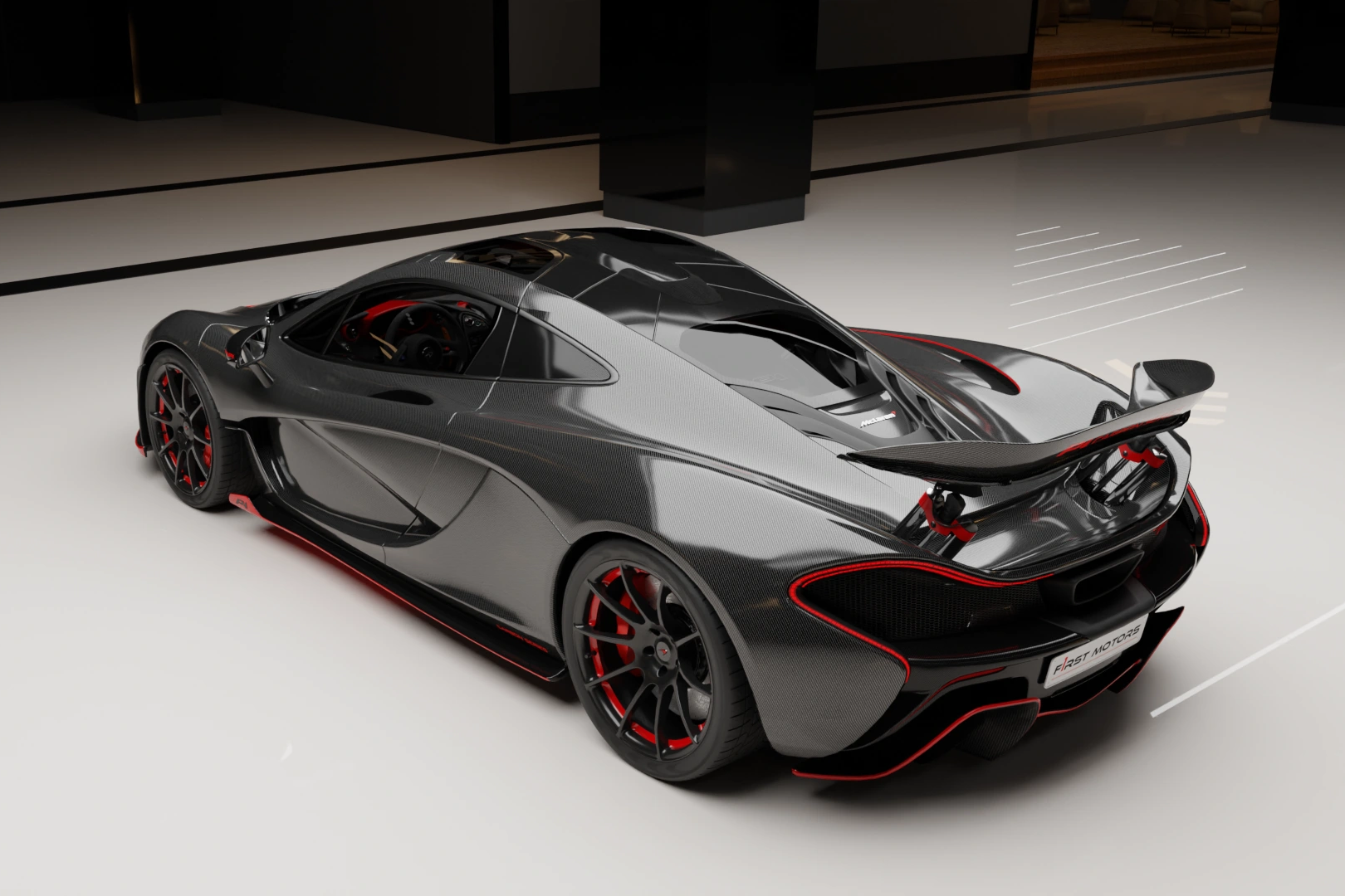 sieu xe,  mclaren,  mclaren p1,  carbon series,  soi carbon,  mclaren p1 carbon series,  dubai,  uae anh 2