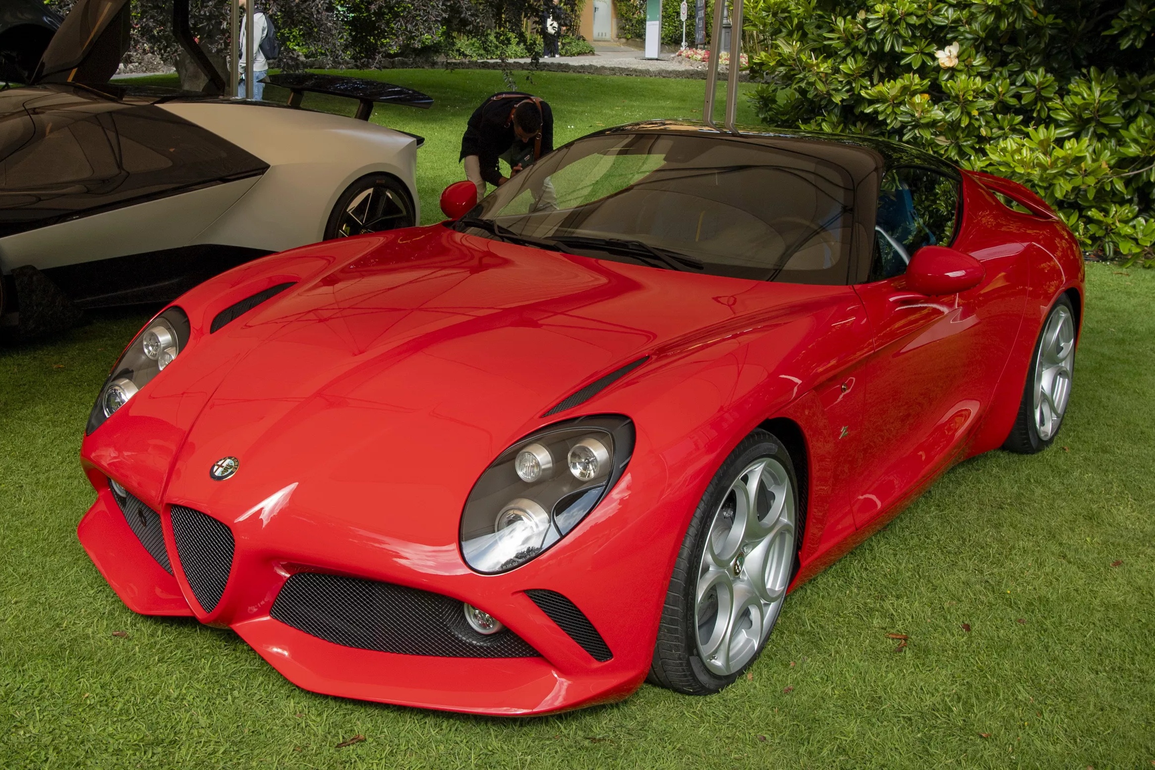 Can canh sieu xe Alfa Romeo 8C DoppiaCoda Zagato hinh anh
