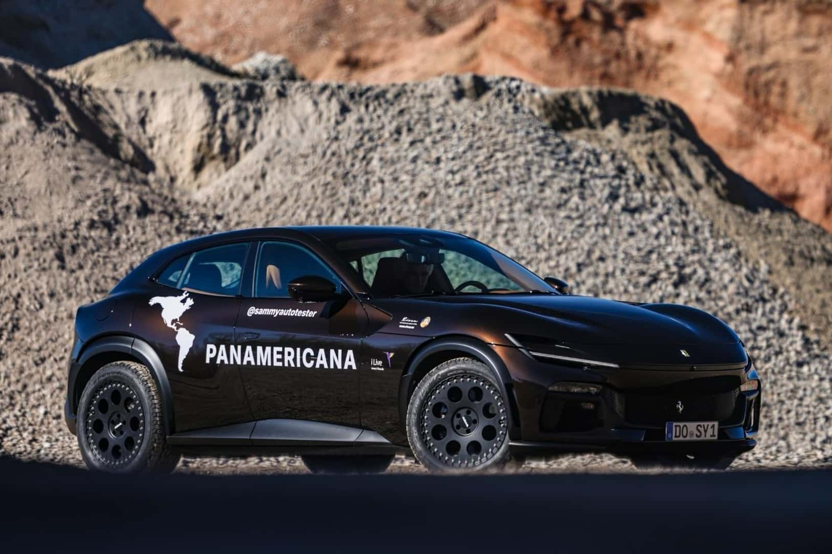 sieu xe,  peru,  tai nan,  tai nan sieu xe,  ferrari,  purosangue,  ferrari purosangue,  suv,  panamericana,  argentina,  chile,  alaska,  sammy anh 8