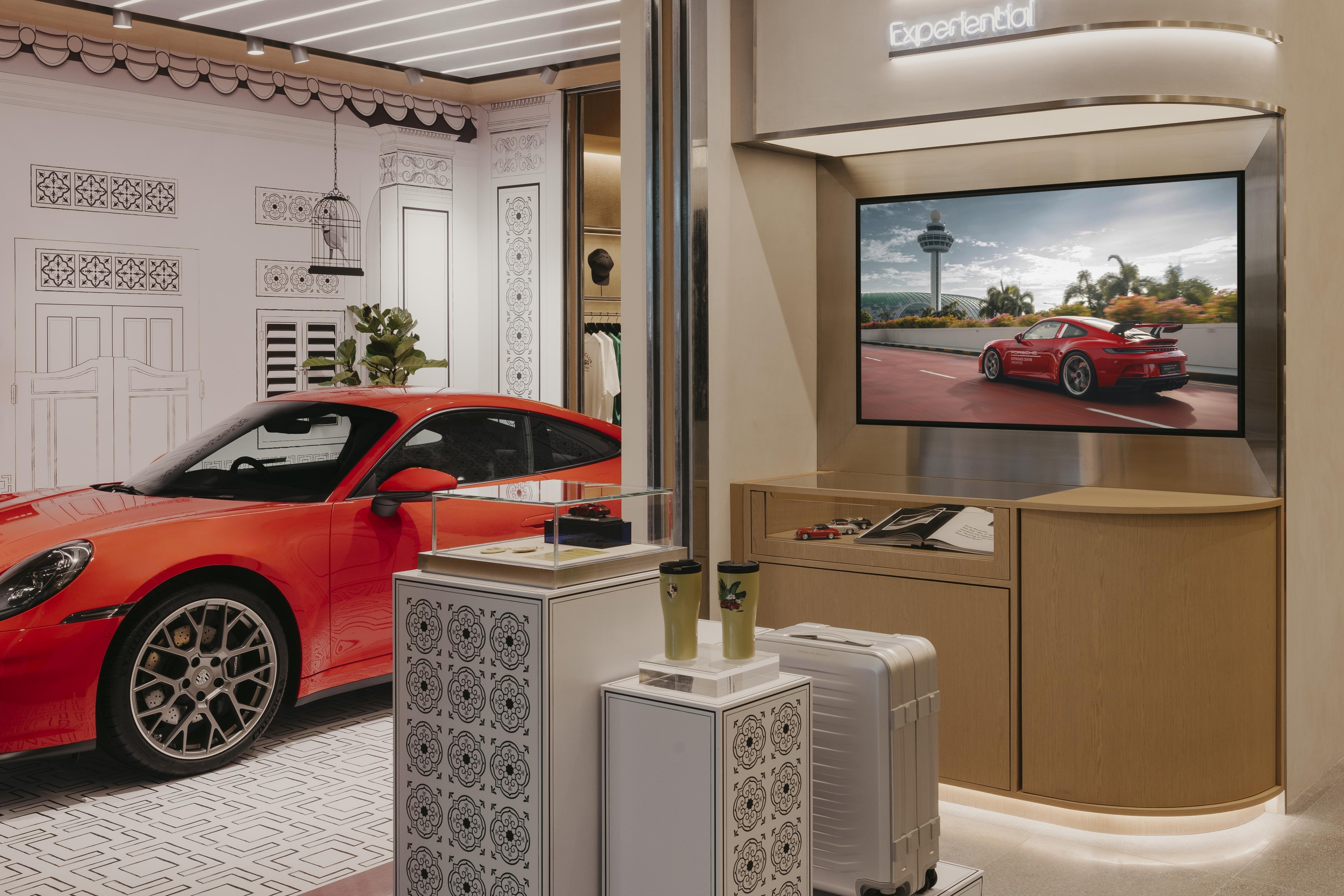 porsche,  singapore,  porsche singapore,  Porsche at Jewel,  Jewel Changi,  showroom,  san bay,  san bay changi anh 3