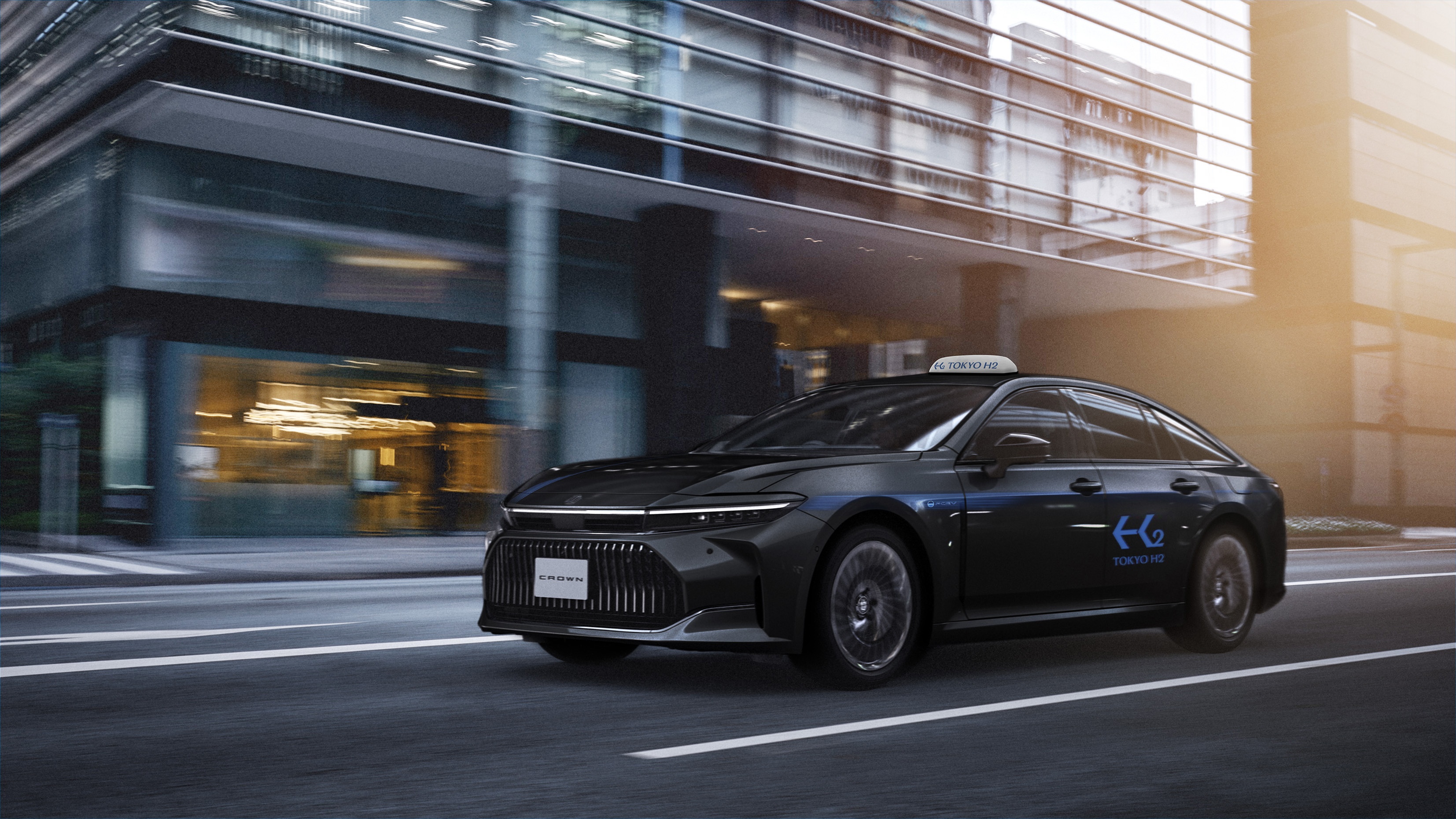 fcev,  xe dien,  nhien lieu hydro,  pin nhien lieu,  toyota,  toyota crown,  taxi,  tokyo h2,  toyota mirai anh 3