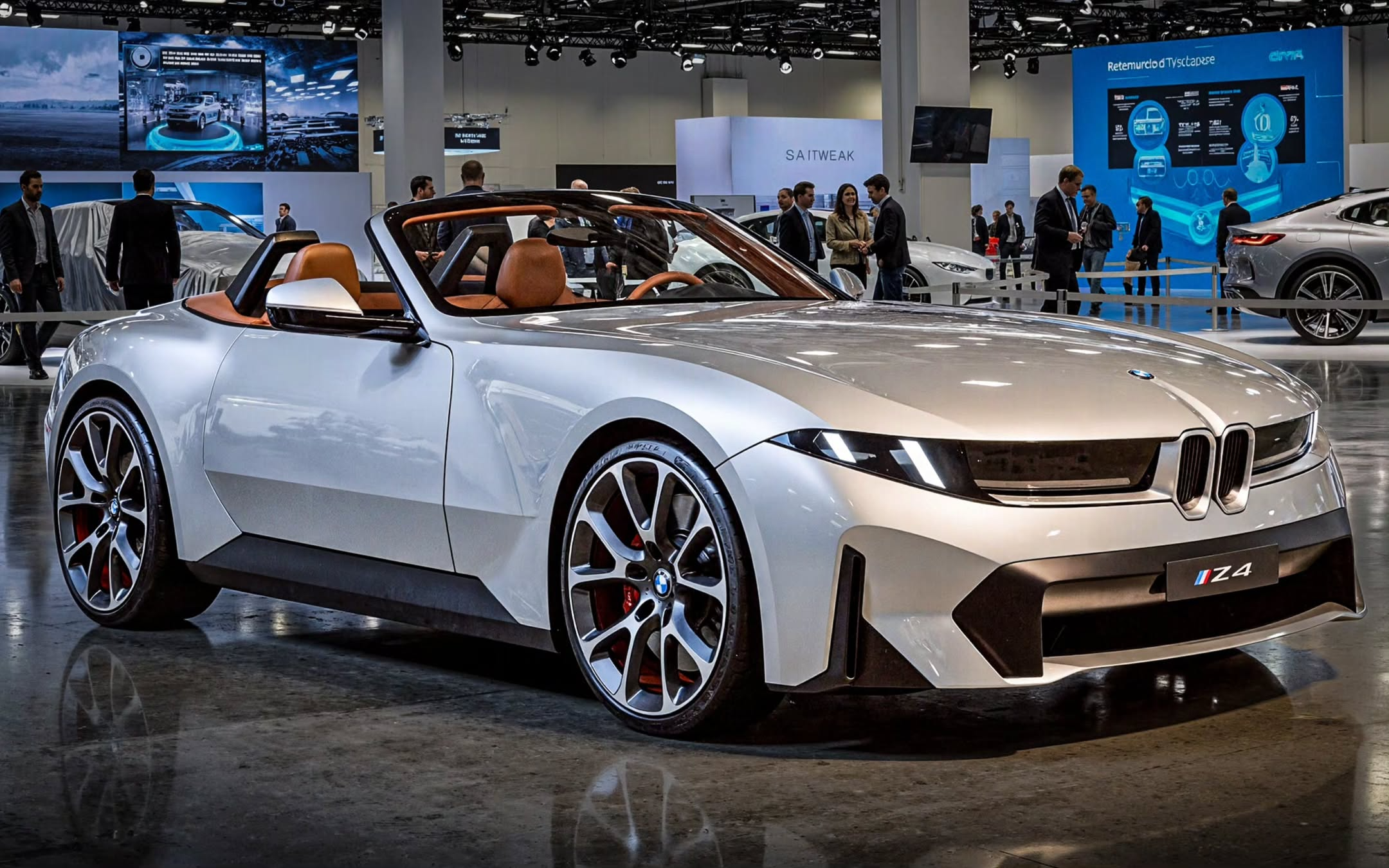 BMW Z4 the he moi mang thiet ke Neue Klasse se nhu the nao? hinh anh