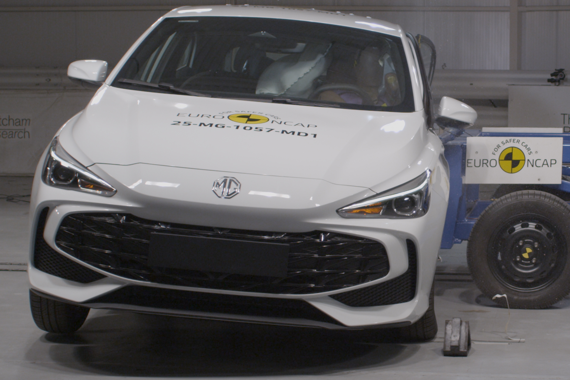 euro ncap,  ncap,  danh gia,  an toan,  danh gia an toan,  thu nghiem,  mg,  mg3,  mg5 anh 3