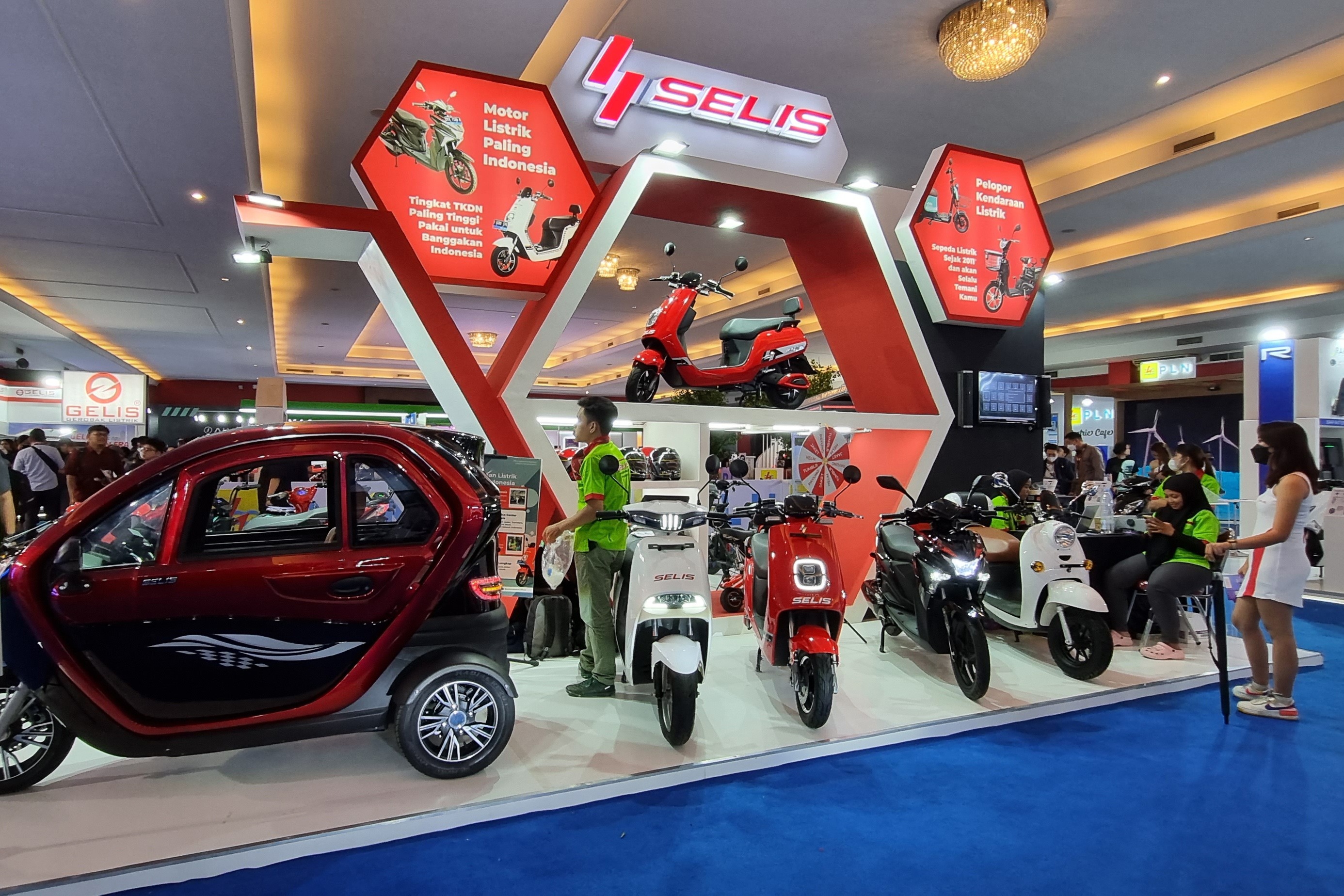 xe dien,  xe may,  ev,  indonesia,  xe may dien,  tro cap,  chinh phu,  tro cap chinh phu anh 1