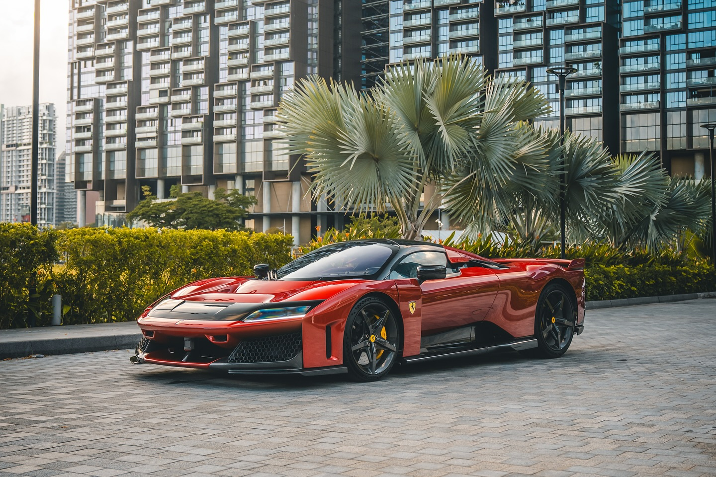 sieu xe,  hypercar,  ferrari,  ferrari f80,  f80,  singapore,  singapore gp,  singapore grand prix,  universo ferrari anh 6