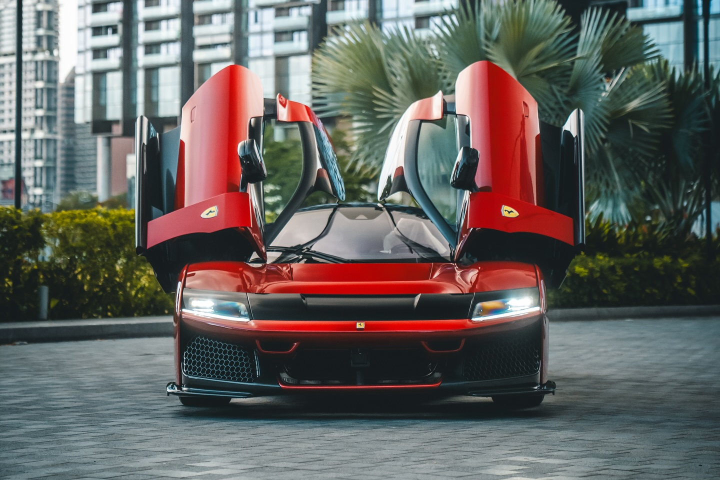 sieu xe,  hypercar,  ferrari,  ferrari f80,  f80,  singapore,  singapore gp,  singapore grand prix,  universo ferrari anh 3