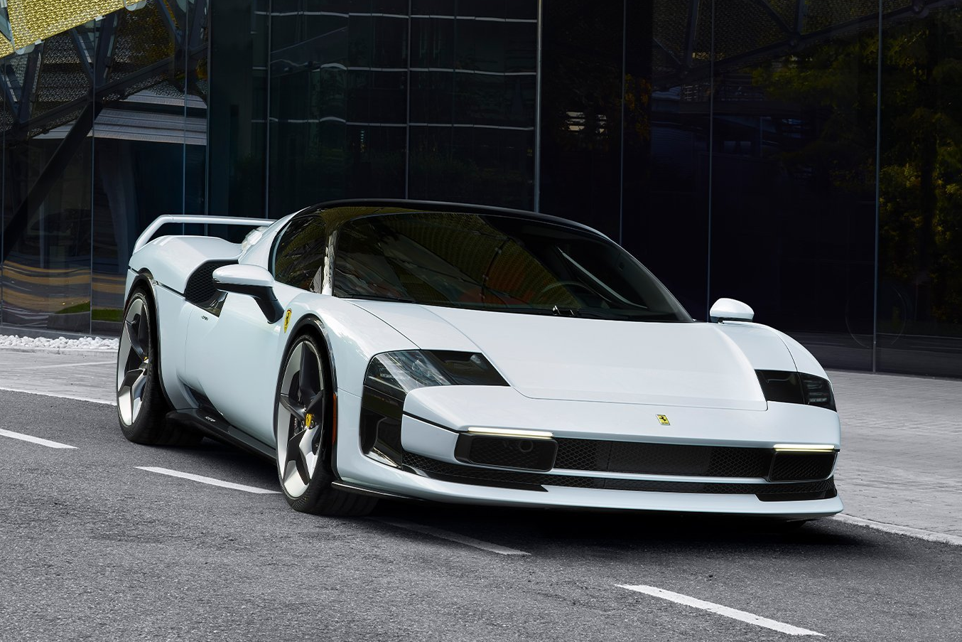 Sieu xe Ferrari SC40 doc ban lay cam hung tu huyen thoai Ferrari F40 hinh anh