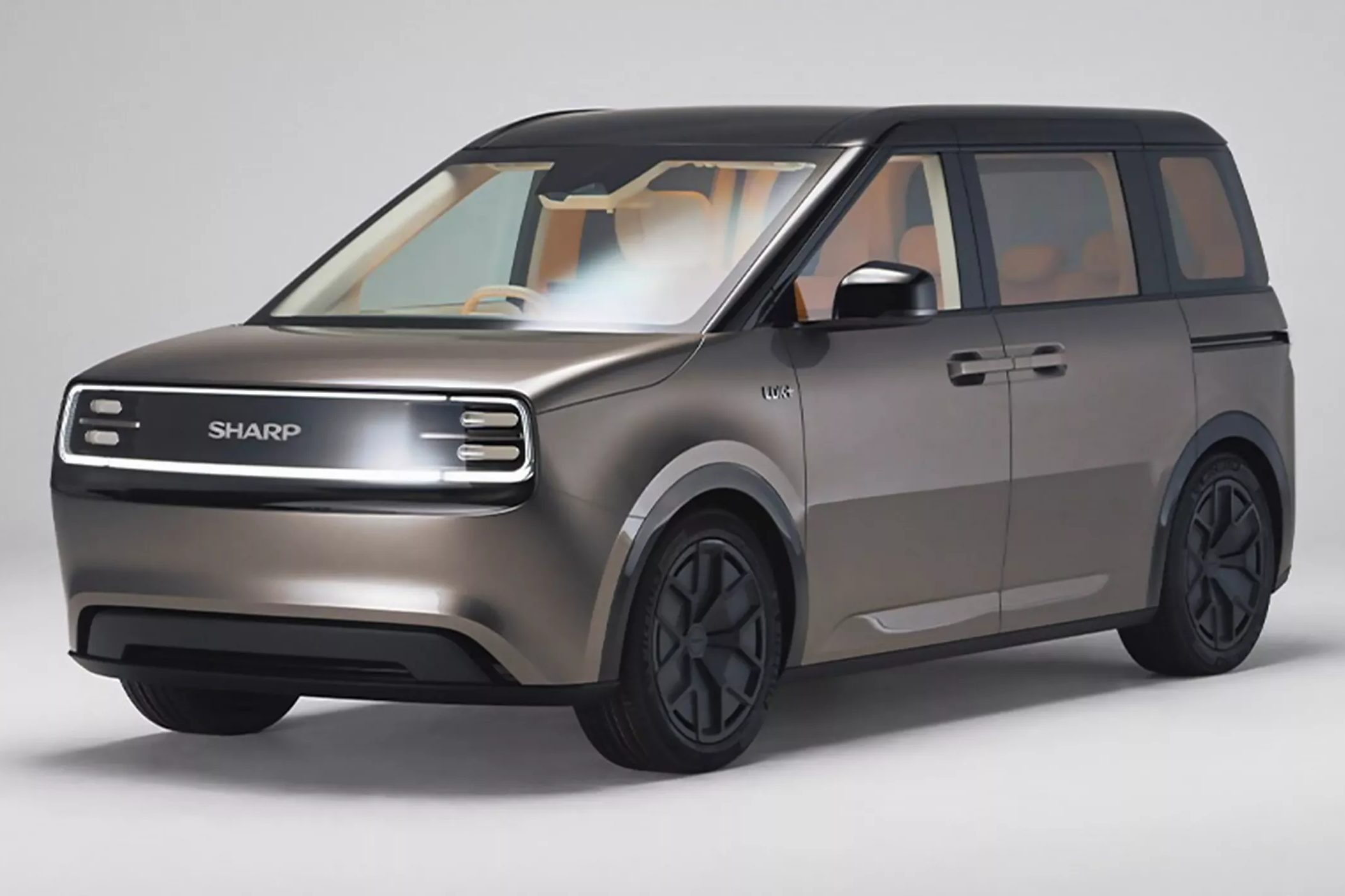 Sharp ra mat concept xe dien, san sang dua vao san xuat hinh anh