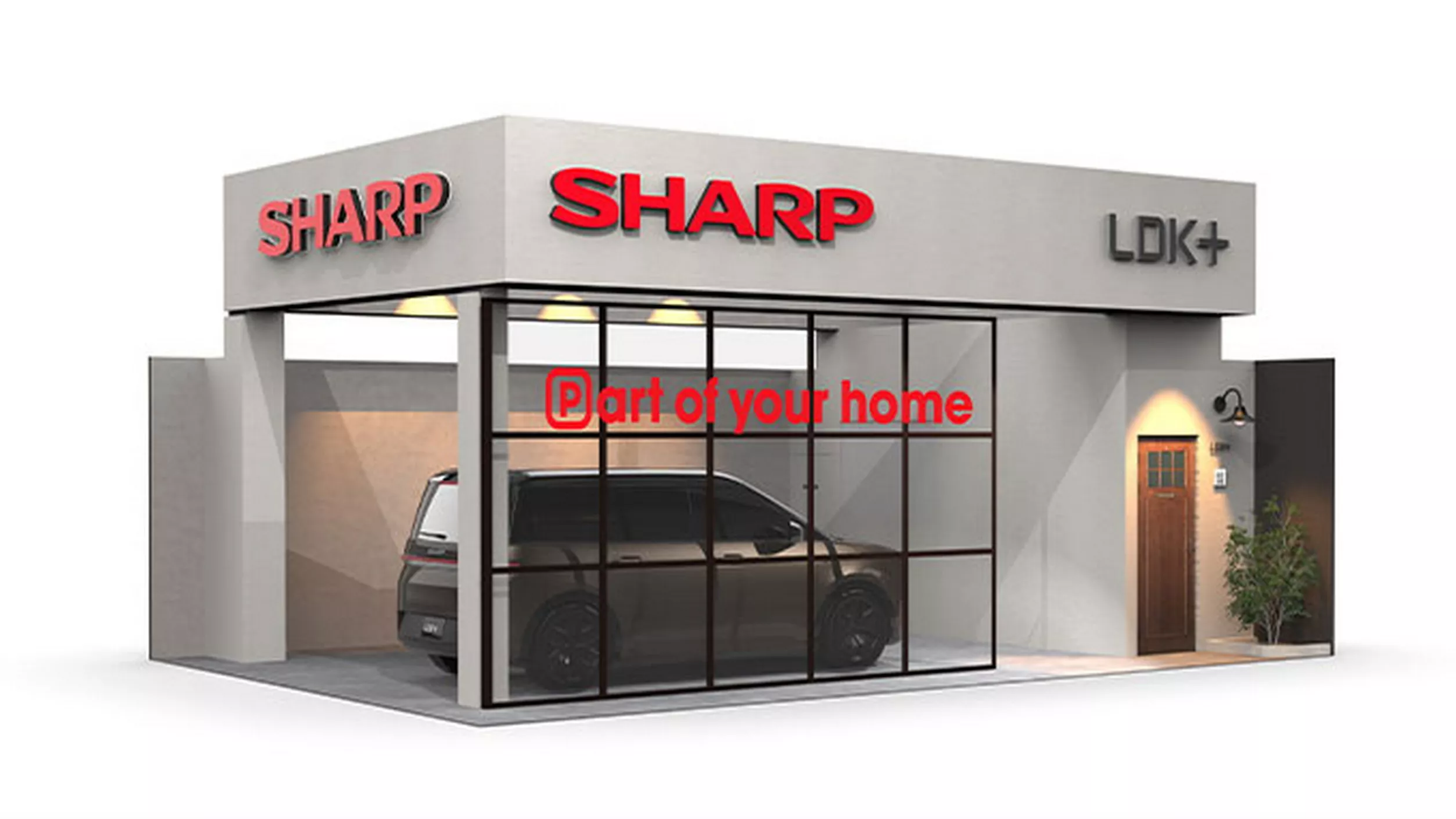 xe dien,  ev,  concept,  sharp,  ldk+,  sharp ldk+,  japan mobility show,  nhat ban,  foxconn,  model a,  foxconn model a anh 3