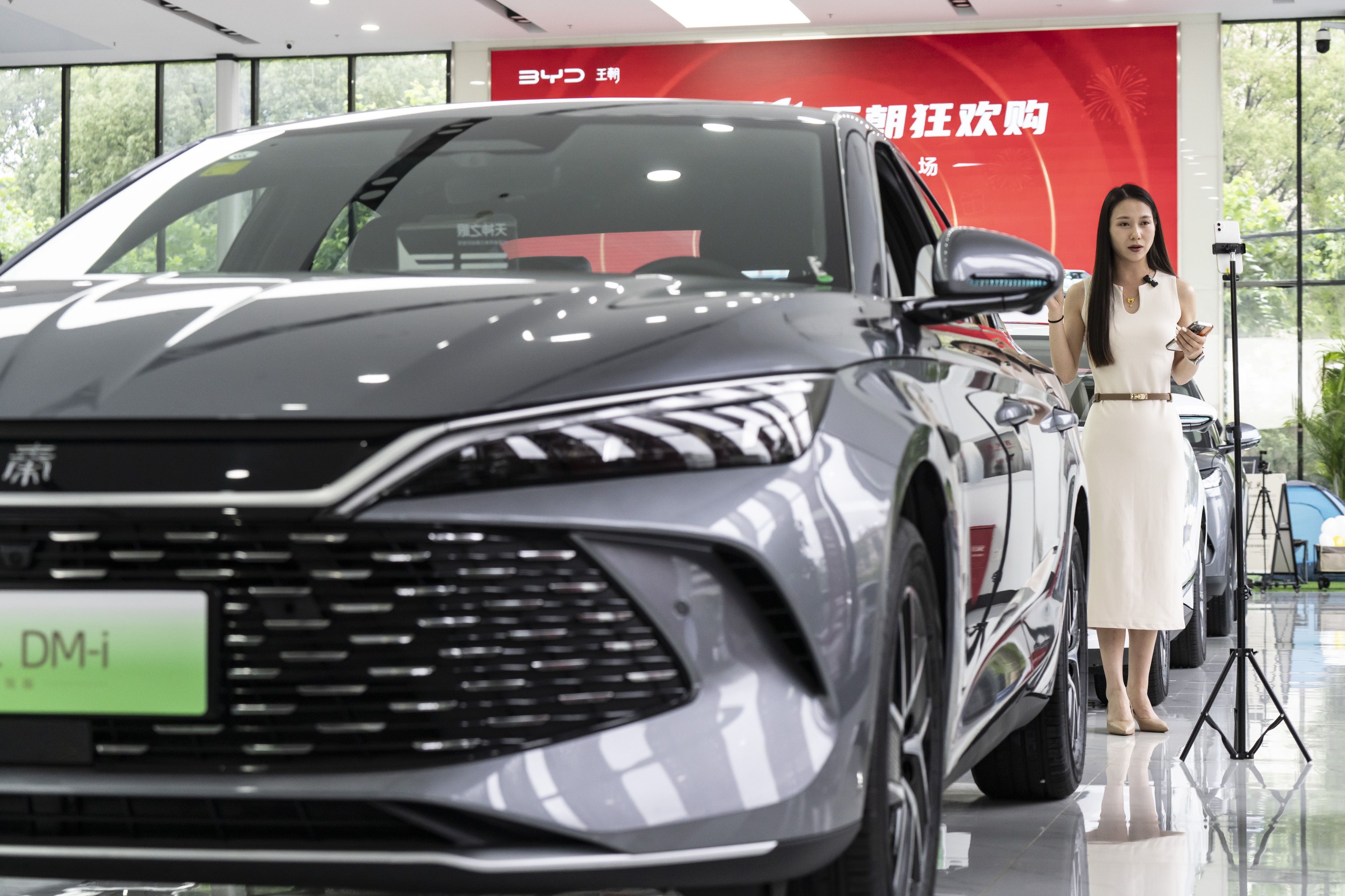 xe dien,  byd,  ev,  ha nhiet,  giam doanh so,  doanh so,  thi phan,  hybrid,  trung quoc,  my,  ford,  hyundai,  kia anh 1