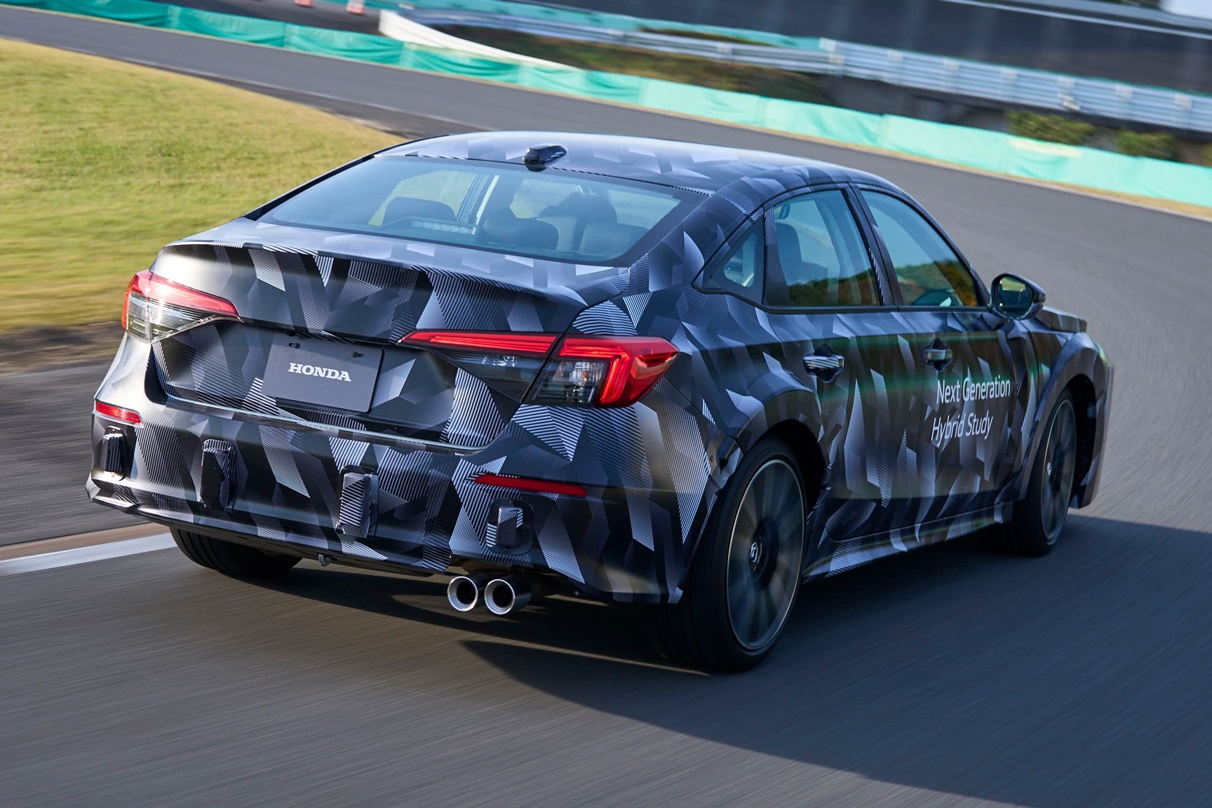 honda,  civic,  sedan hang c,  honda civic,  hybrid,  civic hybrid,  honda civic hybrid,  the he moi,  thu nghiem,  nhat ban,  Next Generation Hybrid Study anh 3