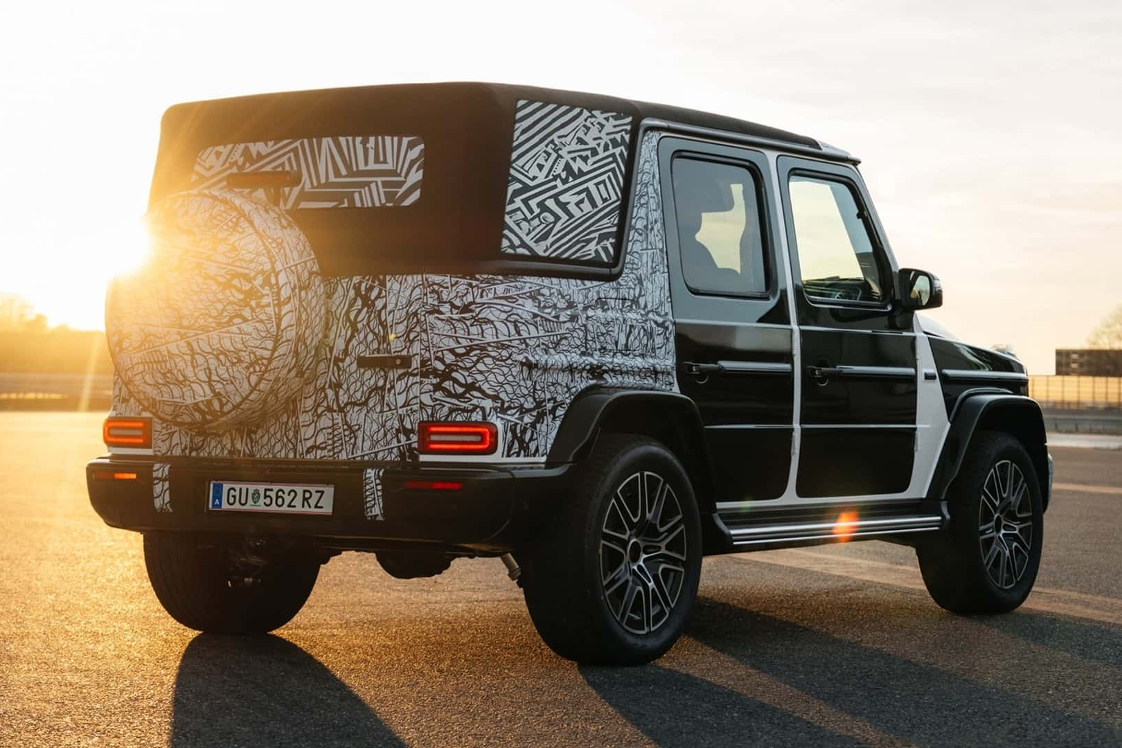 Mercedes-Benz G-Class mui tran the he moi sap ra mat hinh anh