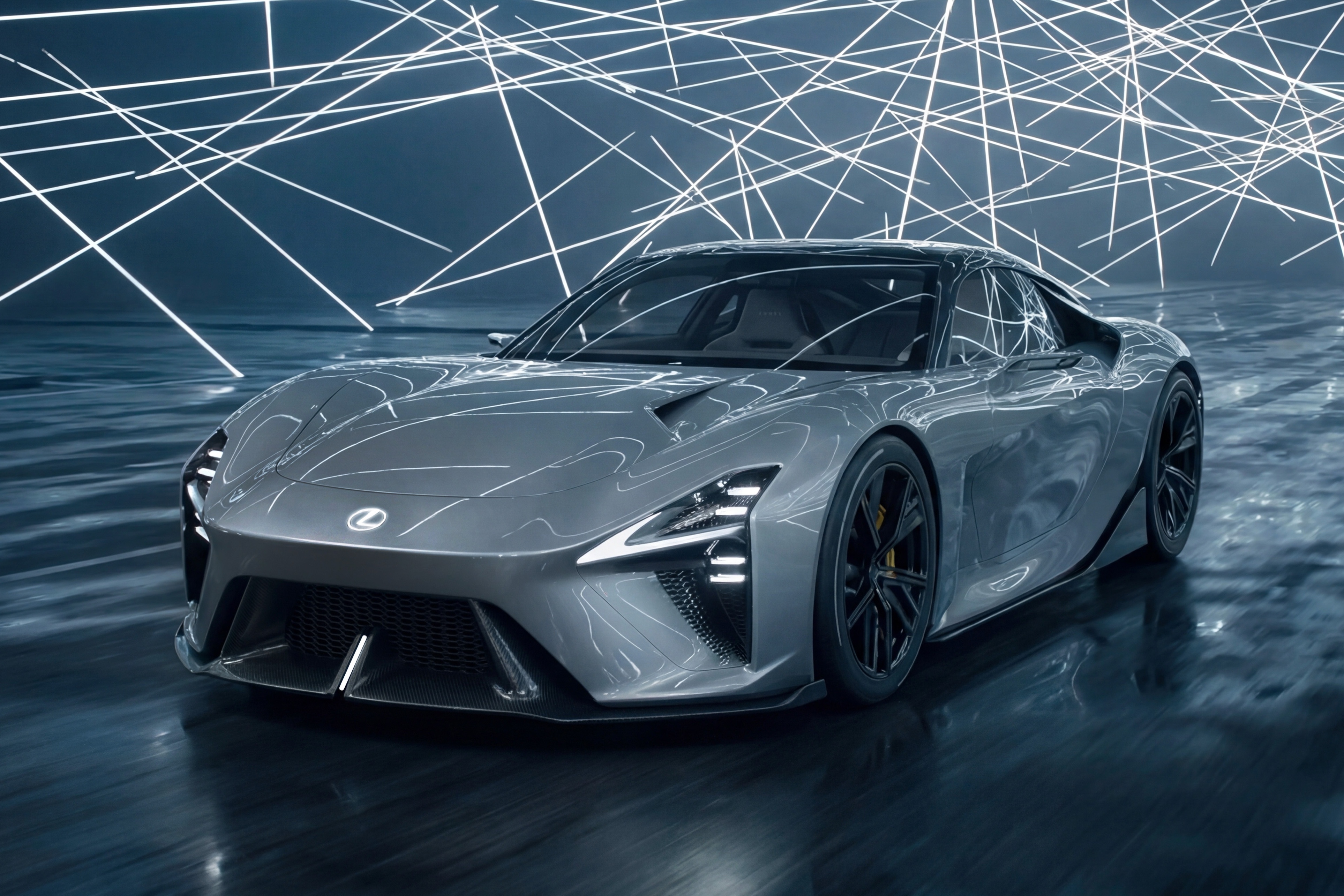 Lexus LFA tai xuat voi cau hinh thuan dien hinh anh