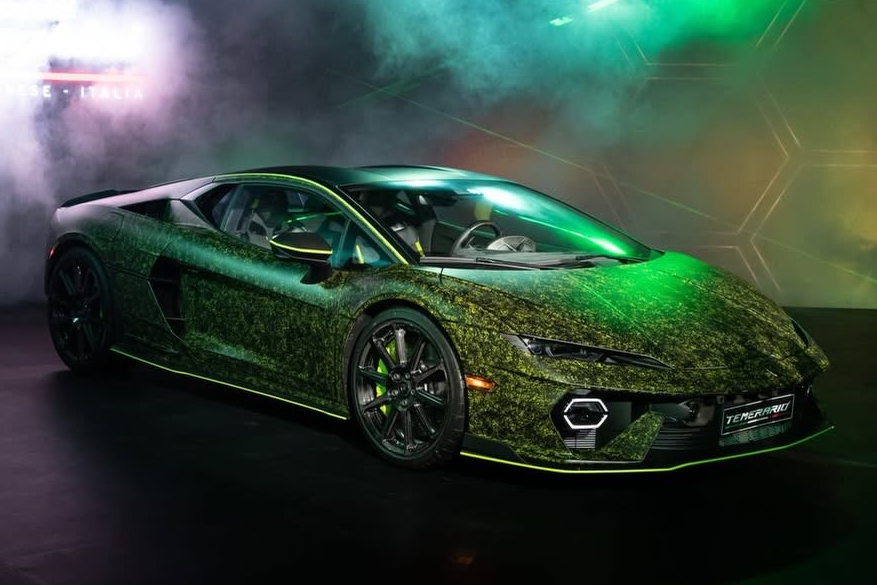 Sieu xe Lamborghini Temerario doc ban dam chat nghe thuat truu tuong hinh anh