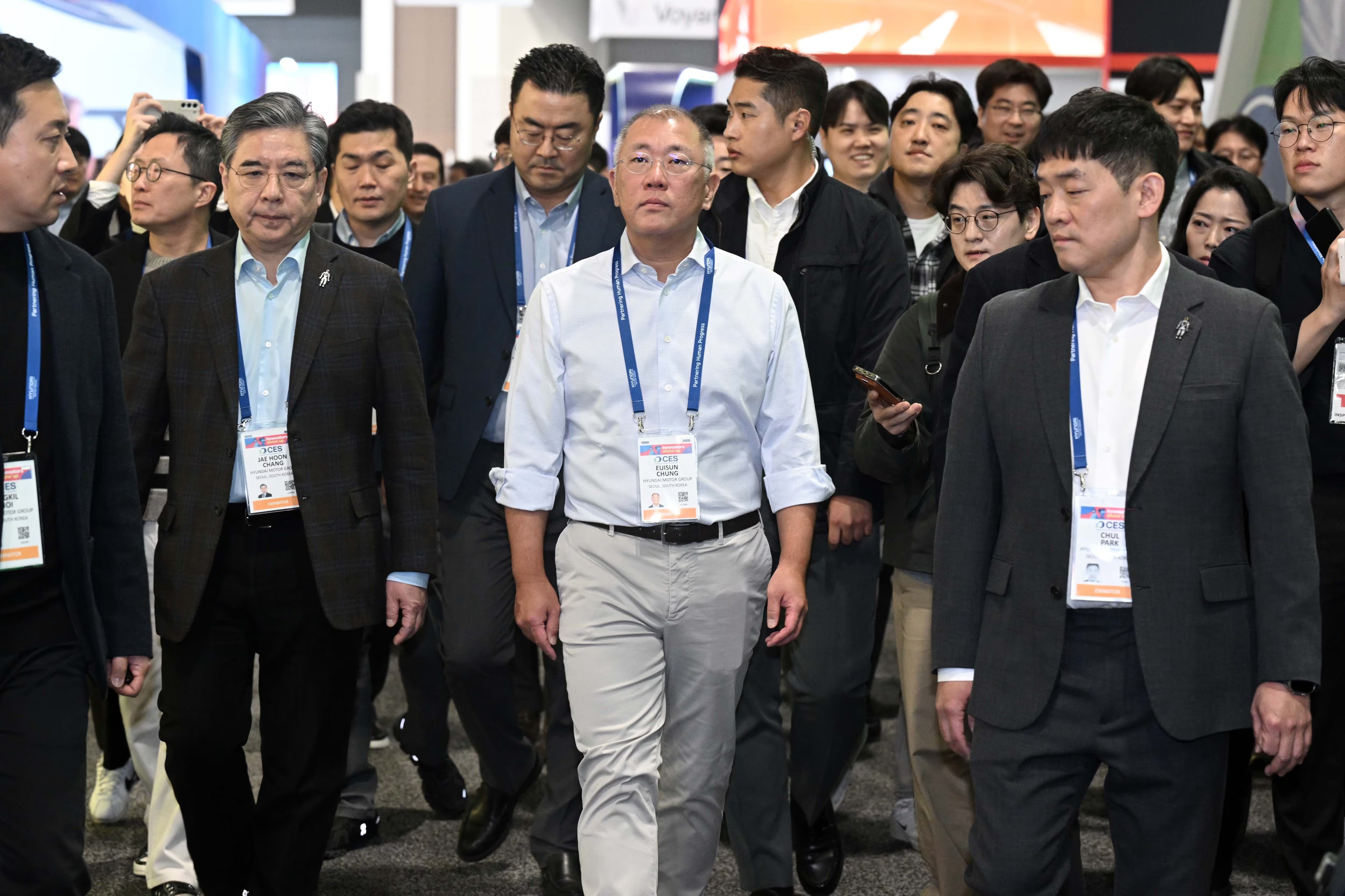 hyundai,  robot,  ai,  tri tue nhan tao,  nvidia,  ces,  ces 2026 anh 1