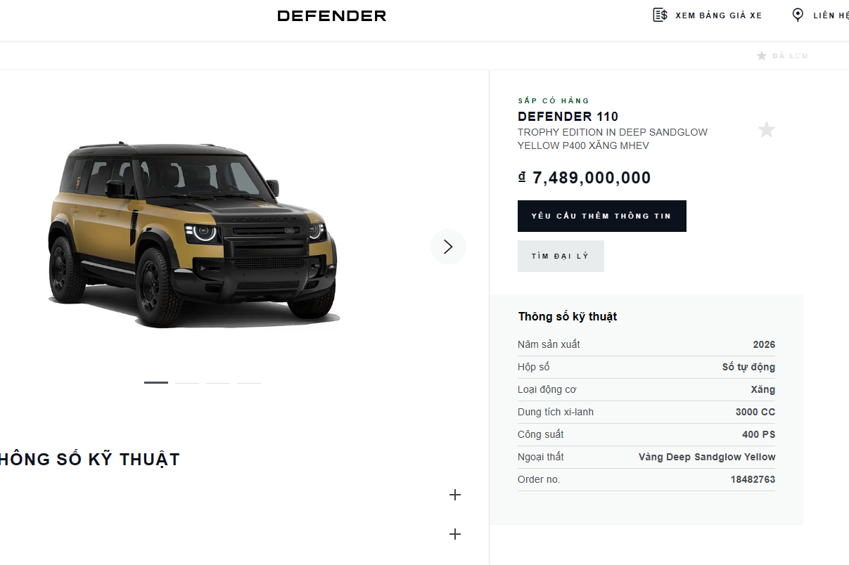 defender,  defender trophy,  defender trophy edition,  defender 110,  thai lan,  camel trophy,  suv anh 15