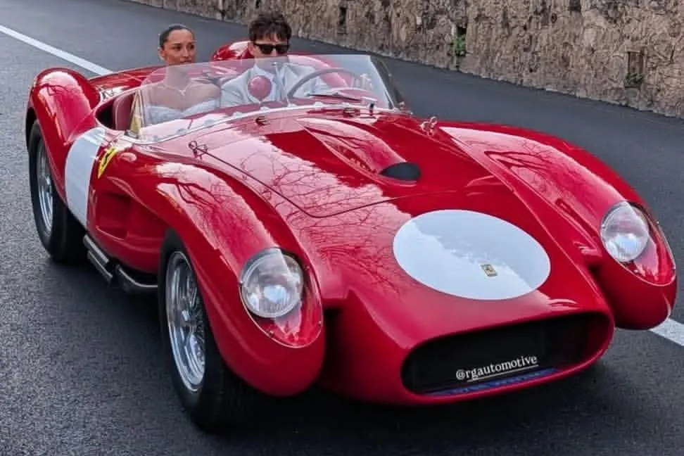 ferrari,  Charles Leclerc,  ferrari 250,  ferrari 250 testa rossa,  testa rossa,  monaco,  dam cuoi,  ruoc dau anh 3