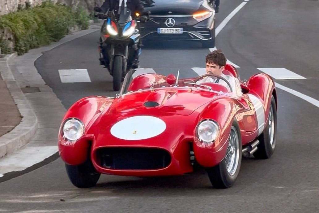 ferrari,  Charles Leclerc,  ferrari 250,  ferrari 250 testa rossa,  testa rossa,  monaco,  dam cuoi,  ruoc dau anh 2