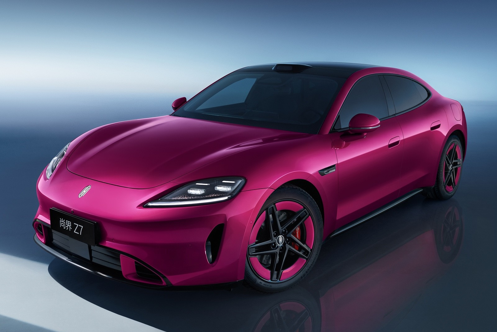 SAIC Z7 - 'Sieu xe' dien Trung Quoc mang phong cach Porsche hinh anh